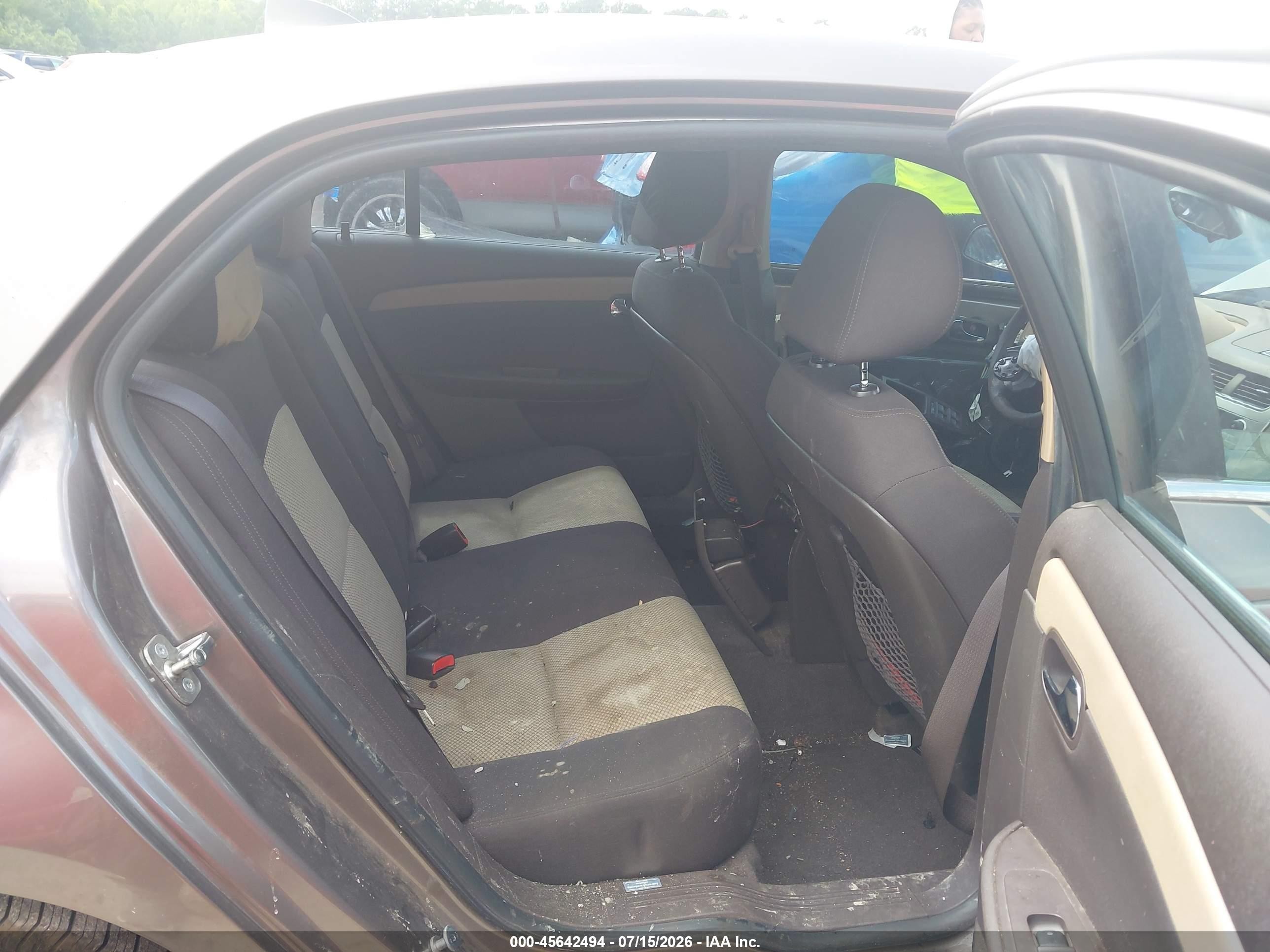 2012 Chevrolet Malibu Ls Brown vin: 1G1ZB5E00CF257175