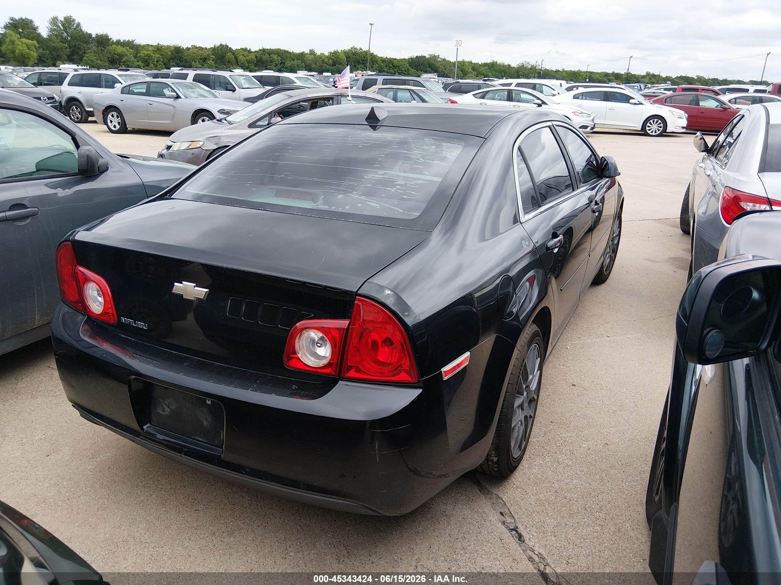2012 Chevrolet Malibu Ls Черный vin: 1G1ZB5E00CF283937