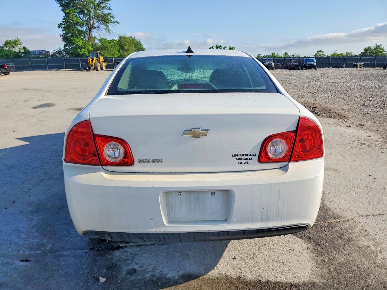 2012 Chevrolet Malibu Ls White vin: 1G1ZB5E00CF298325