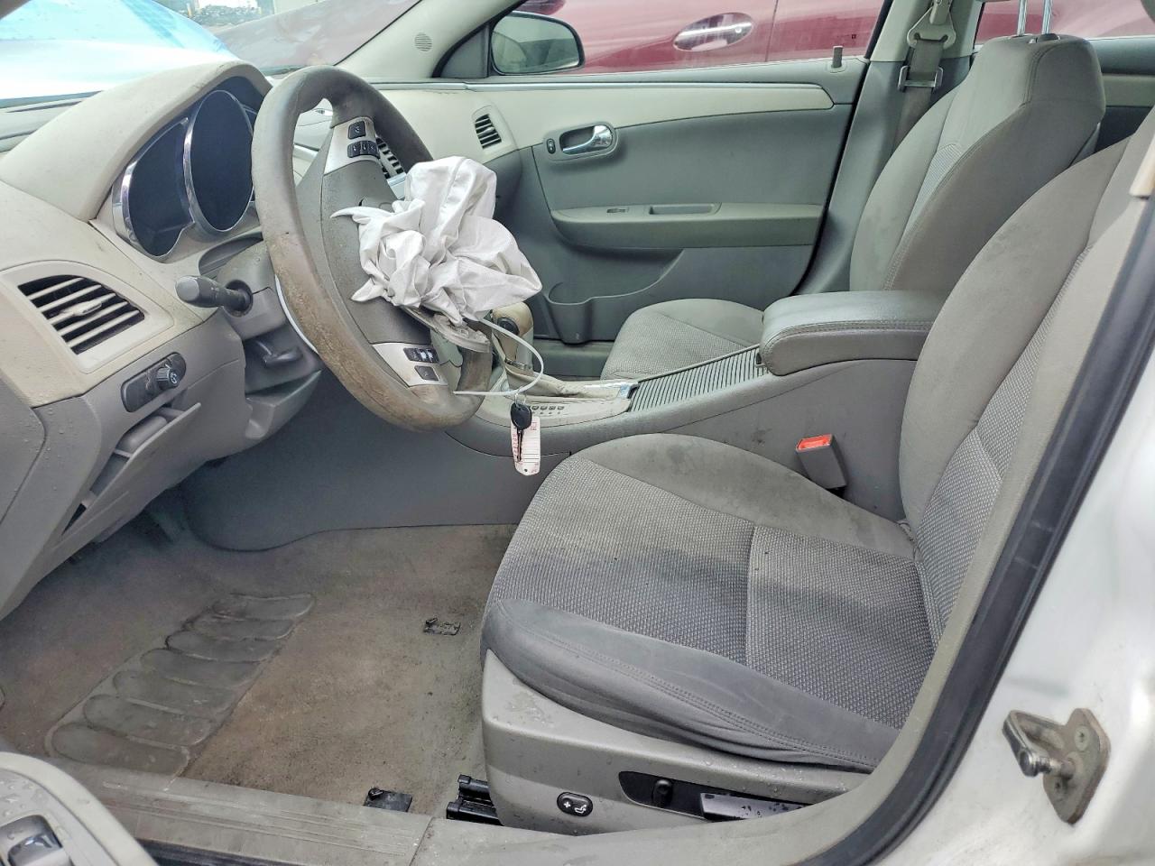 2012 Chevrolet Malibu Ls White vin: 1G1ZB5E00CF298325