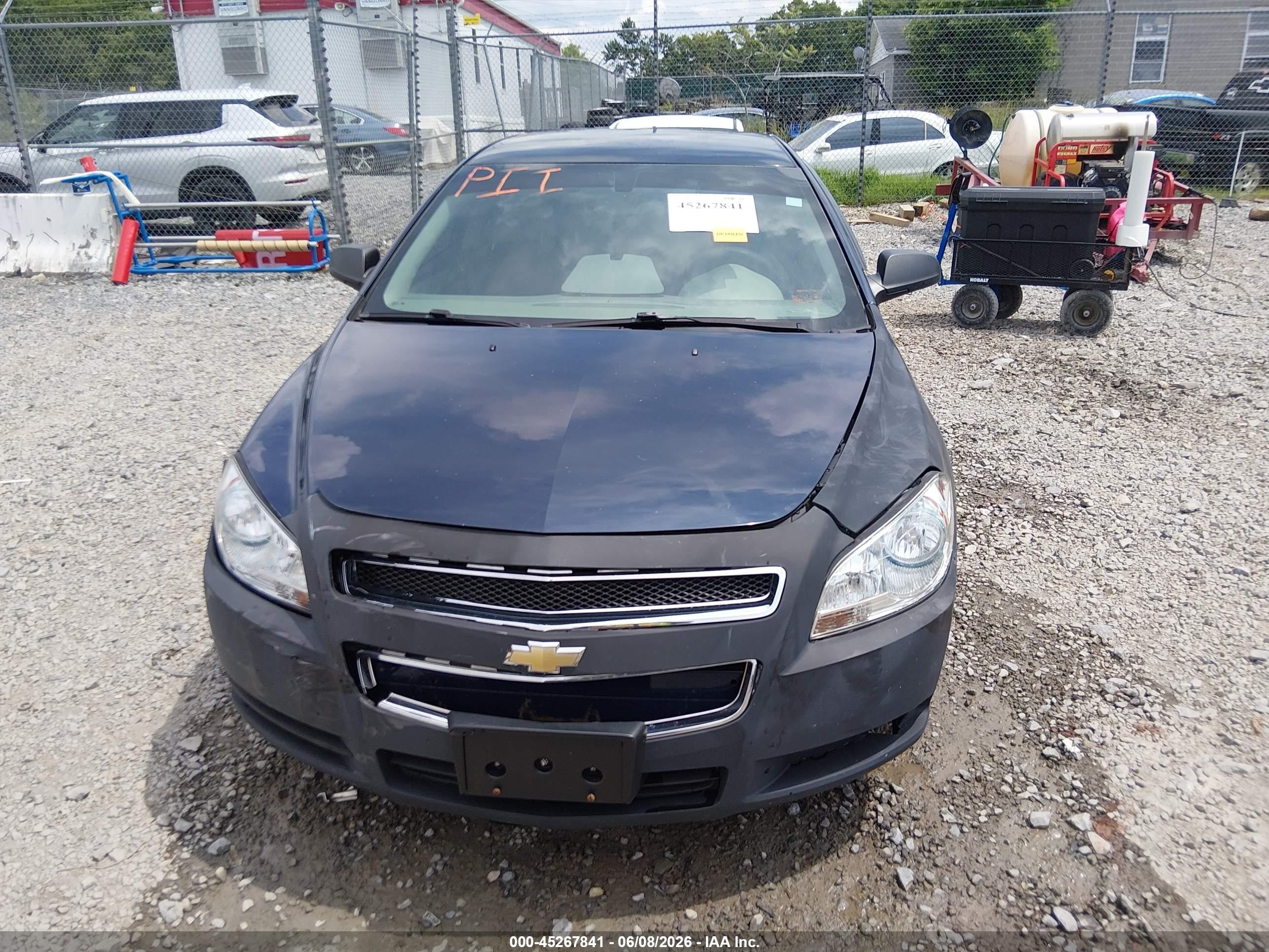 2012 Chevrolet Malibu Ls Blue vin: 1G1ZB5E00CF323563