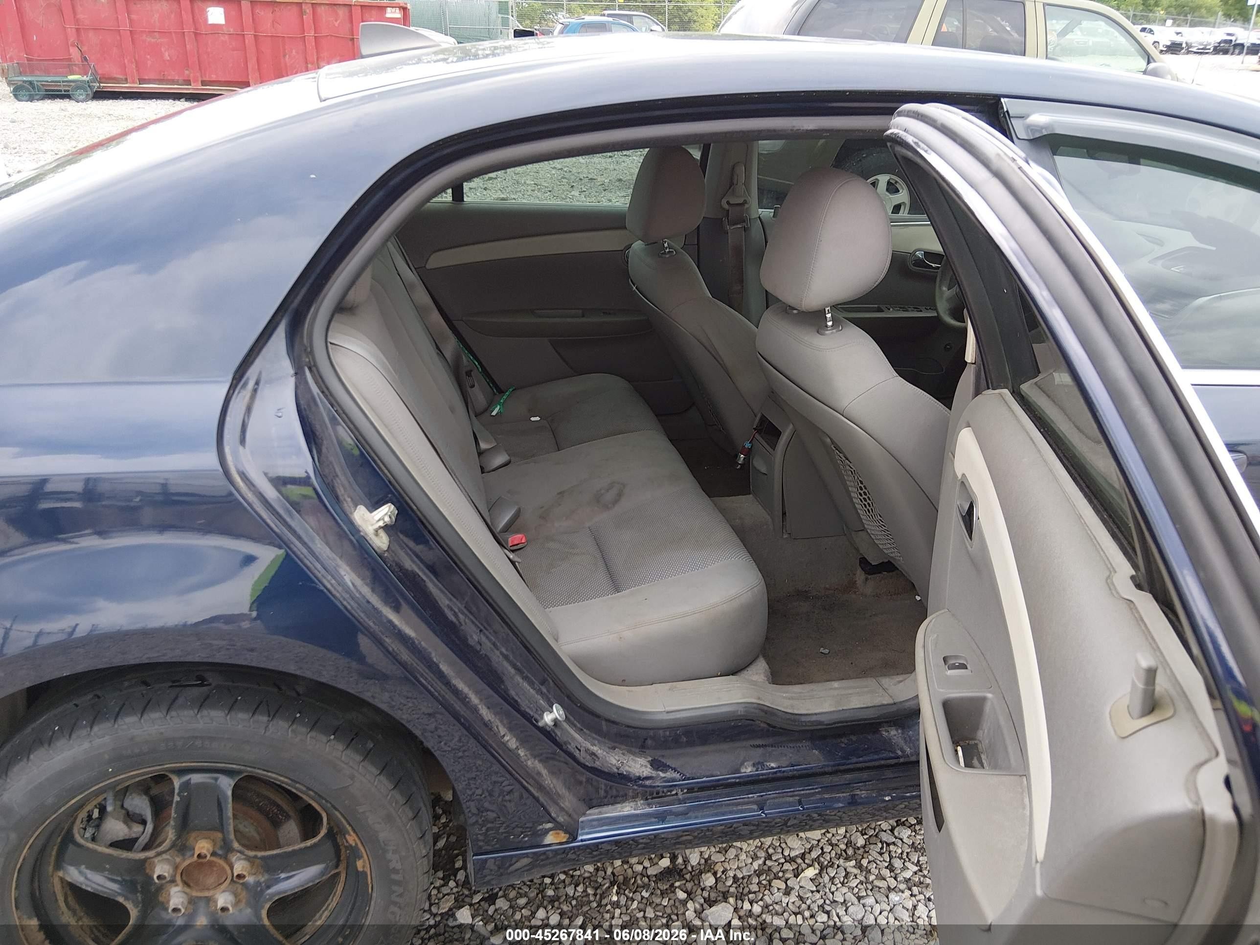 2012 Chevrolet Malibu Ls Blue vin: 1G1ZB5E00CF323563
