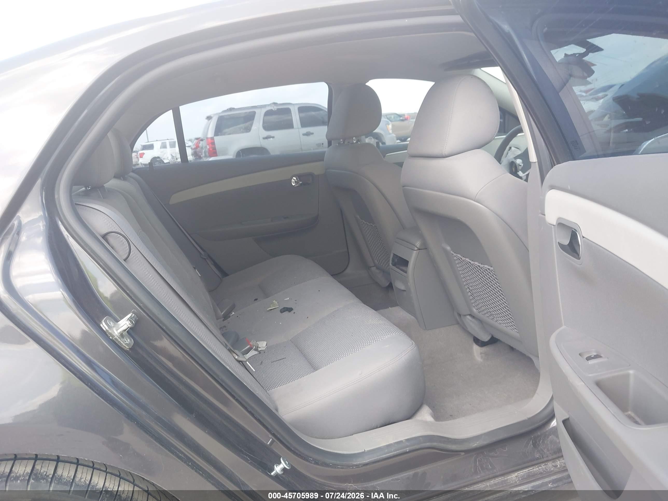2012 Chevrolet Malibu Ls Gray vin: 1G1ZB5E00CF324907