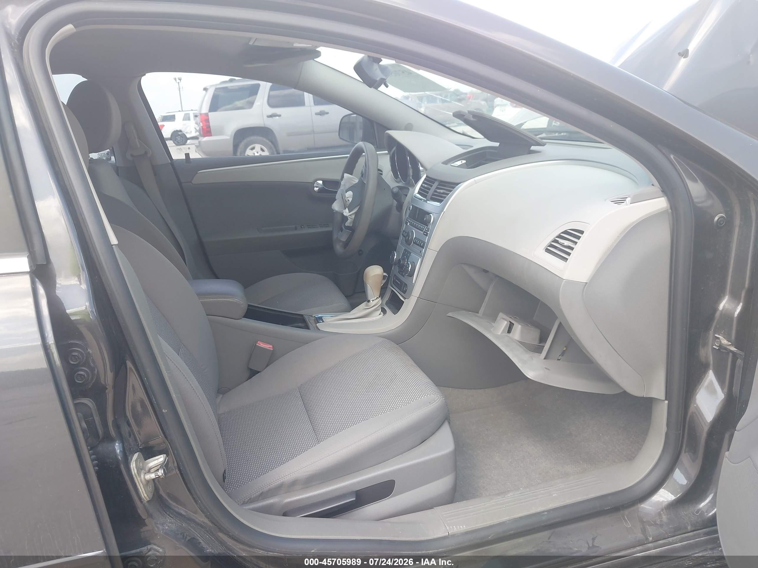 2012 Chevrolet Malibu Ls Gray vin: 1G1ZB5E00CF324907
