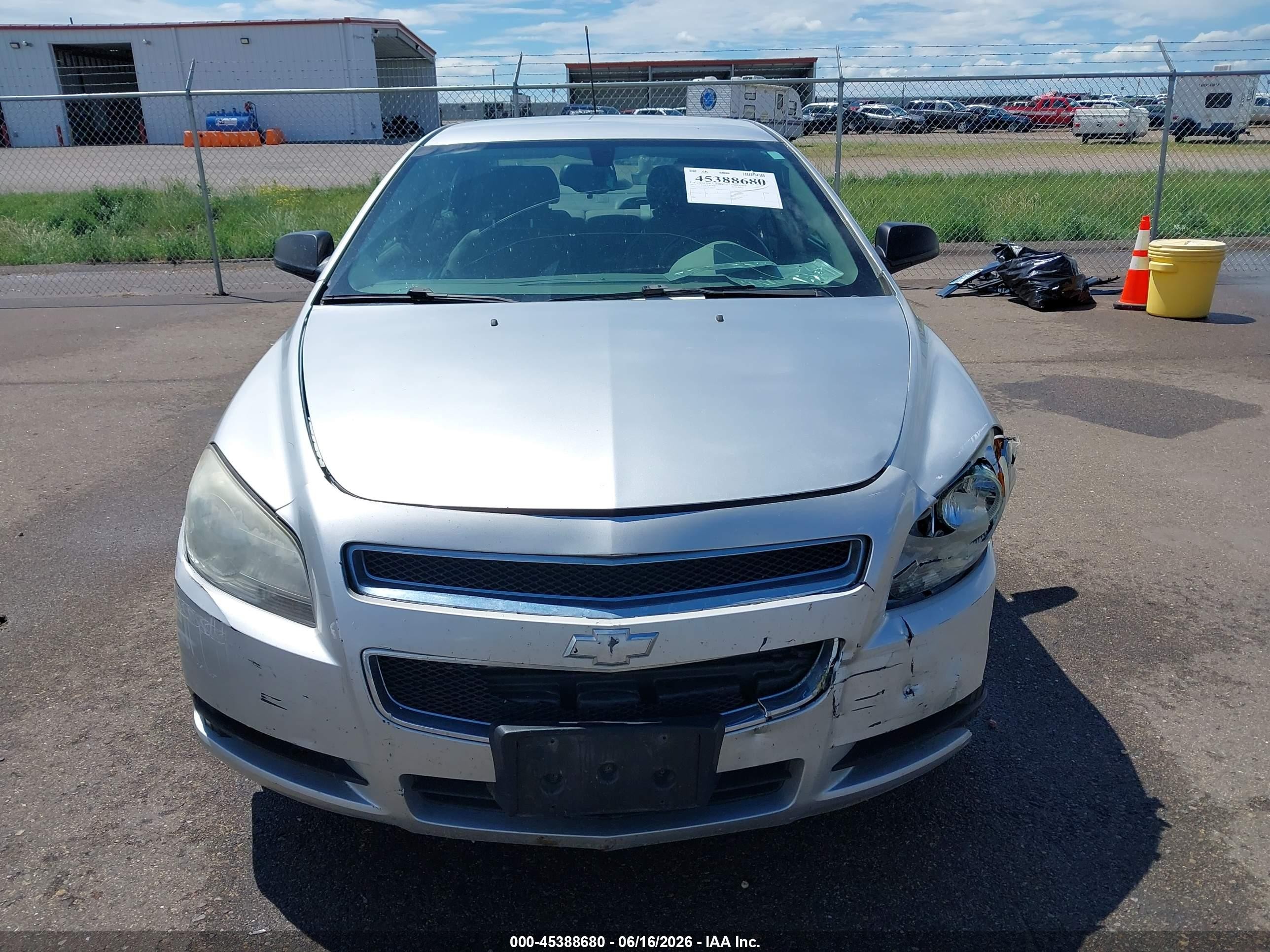 2012 Chevrolet Malibu Ls Silver vin: 1G1ZB5E01CF169431