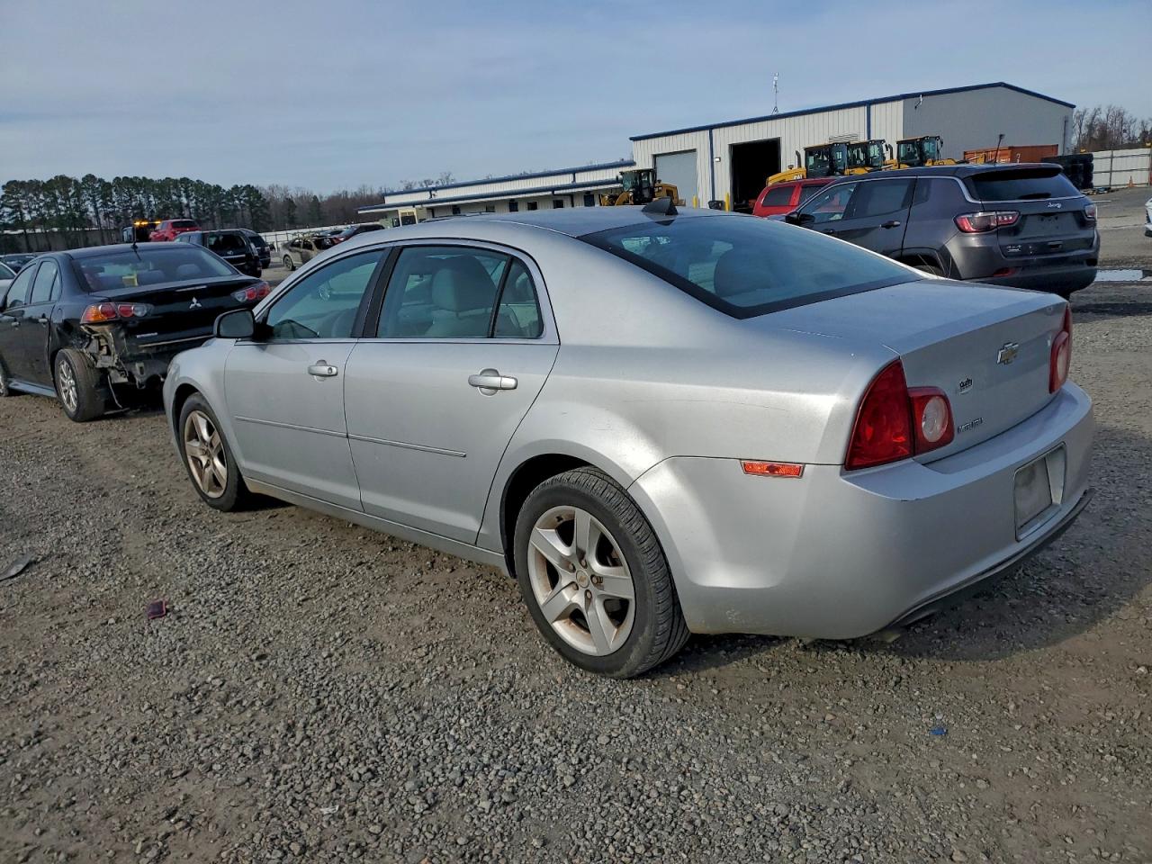 2012 Chevrolet Malibu Ls Silver vin: 1G1ZB5E01CF187699