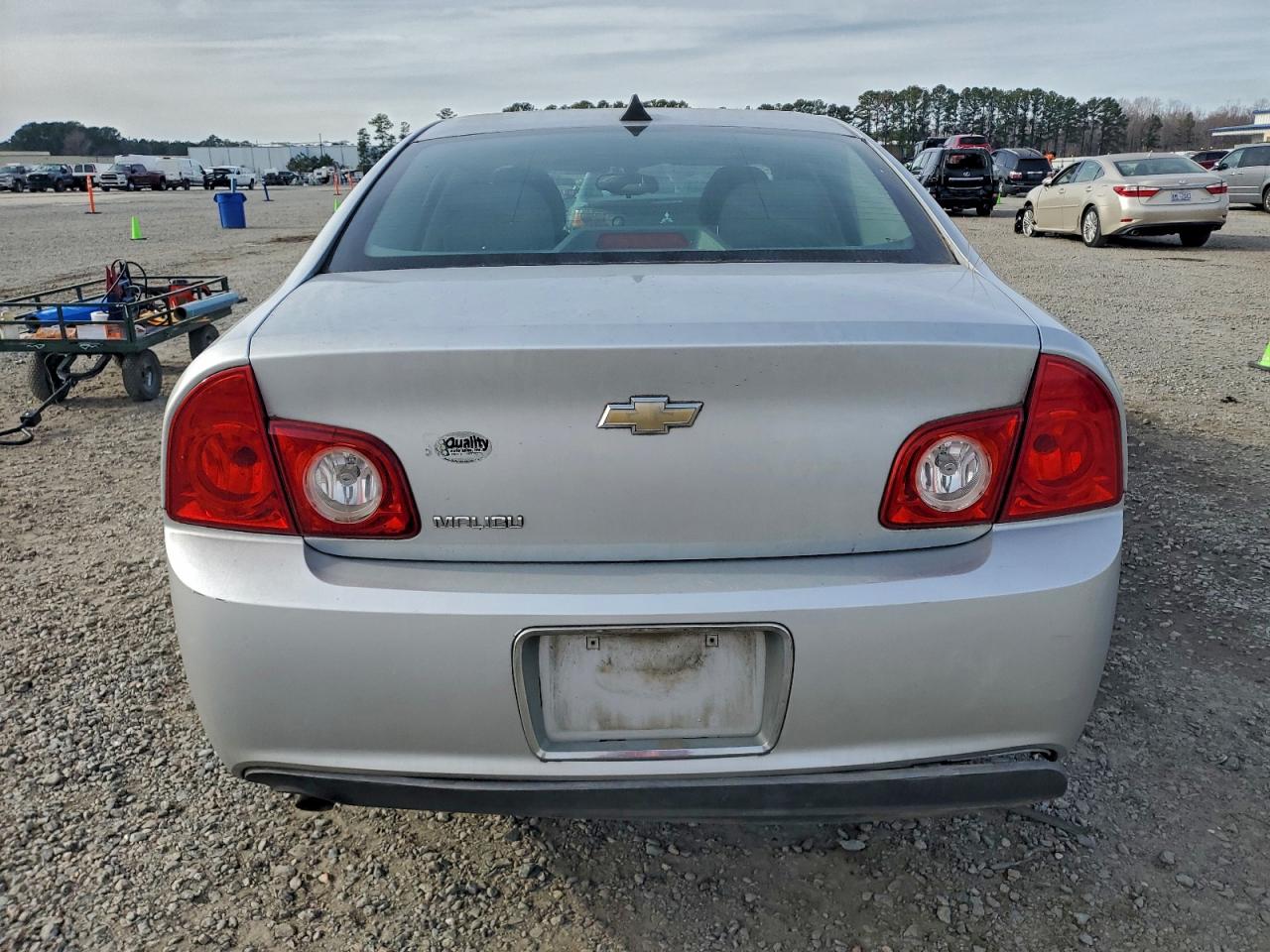 2012 Chevrolet Malibu Ls Silver vin: 1G1ZB5E01CF187699