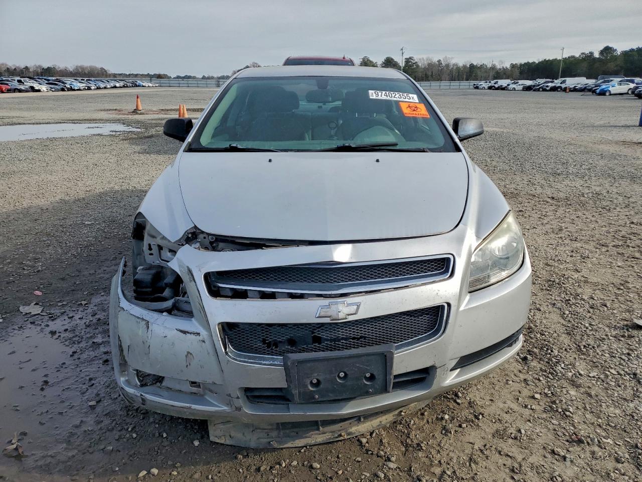 2012 Chevrolet Malibu Ls Silver vin: 1G1ZB5E01CF187699