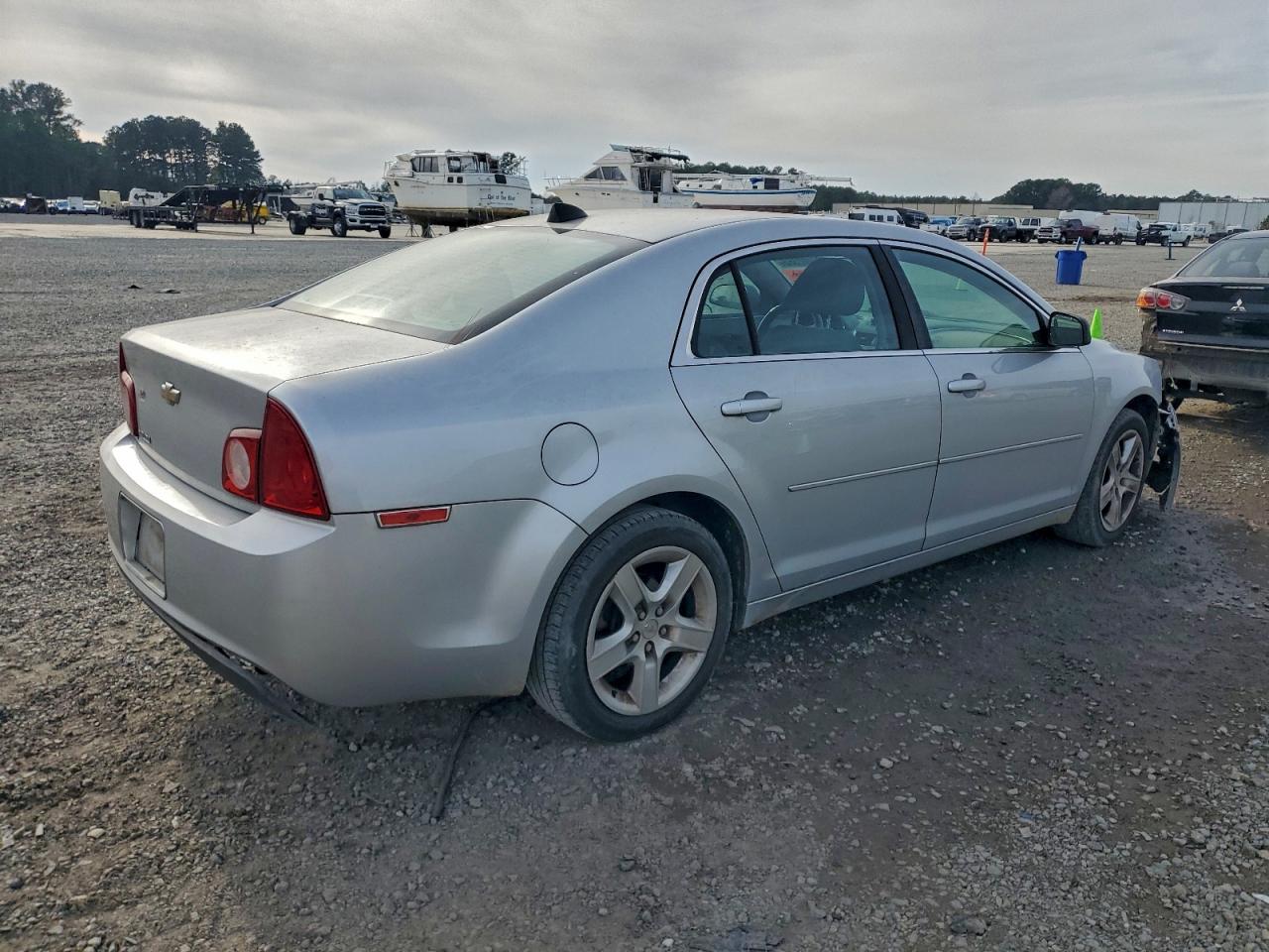 2012 Chevrolet Malibu Ls Silver vin: 1G1ZB5E01CF187699