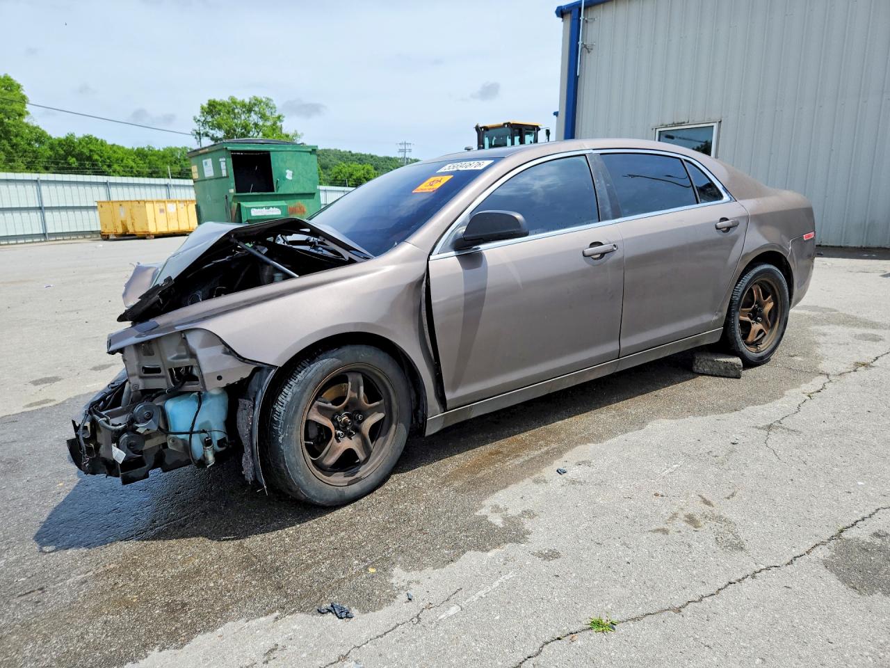 2012 Chevrolet Malibu Ls Gray vin: 1G1ZB5E01CF204064