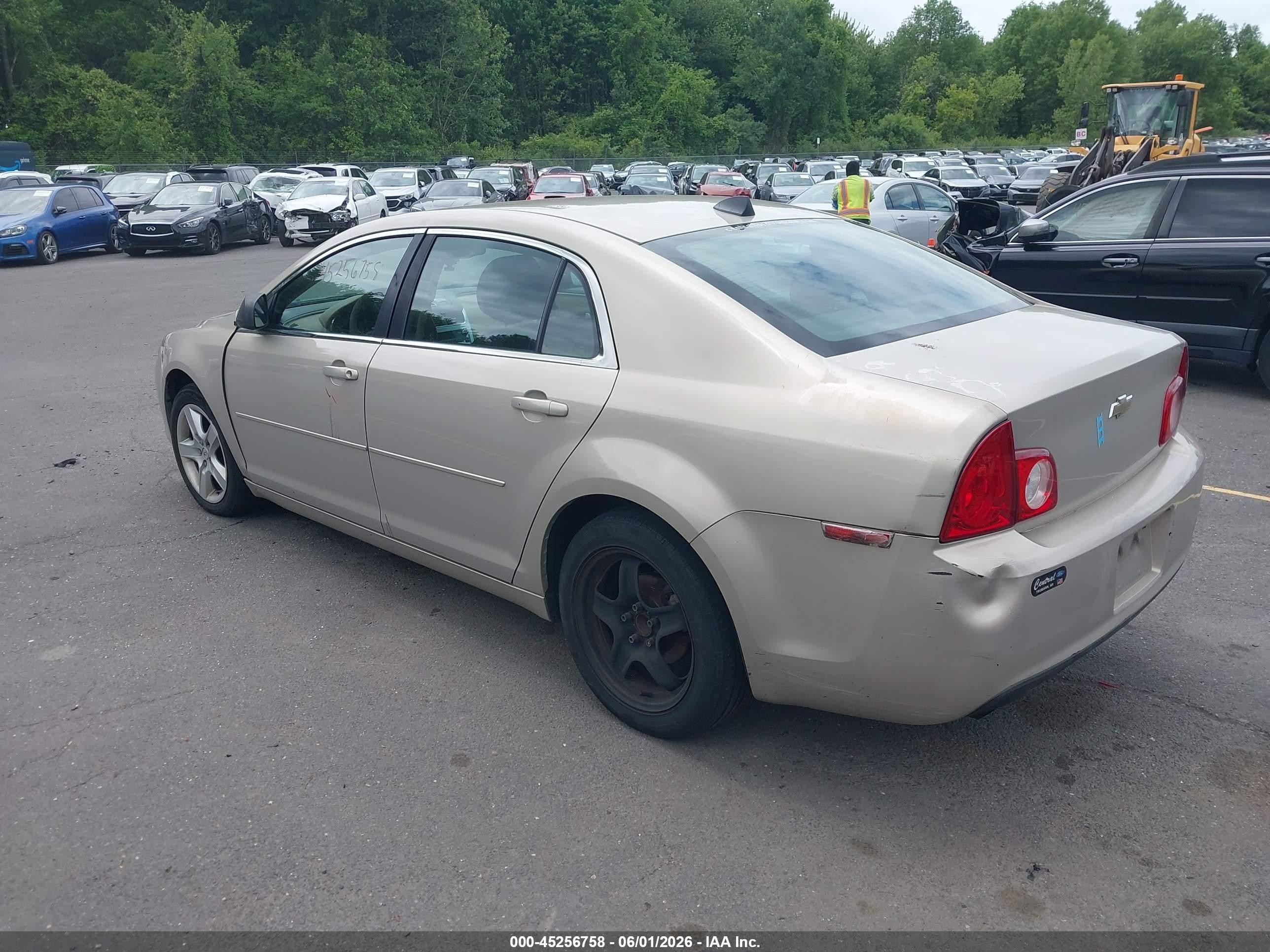 2012 Chevrolet Malibu Ls Beige vin: 1G1ZB5E01CF232219