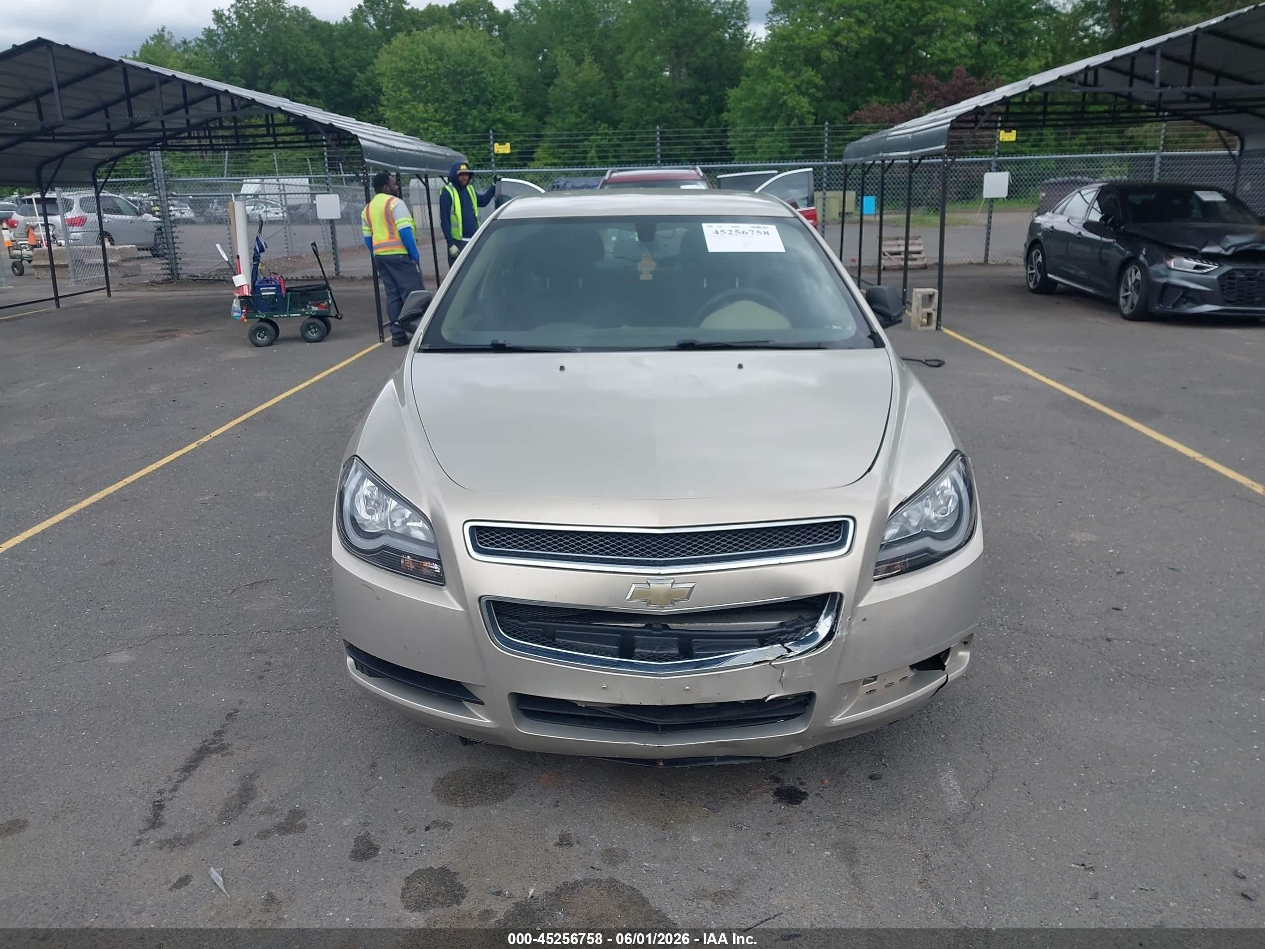 2012 Chevrolet Malibu Ls Beige vin: 1G1ZB5E01CF232219
