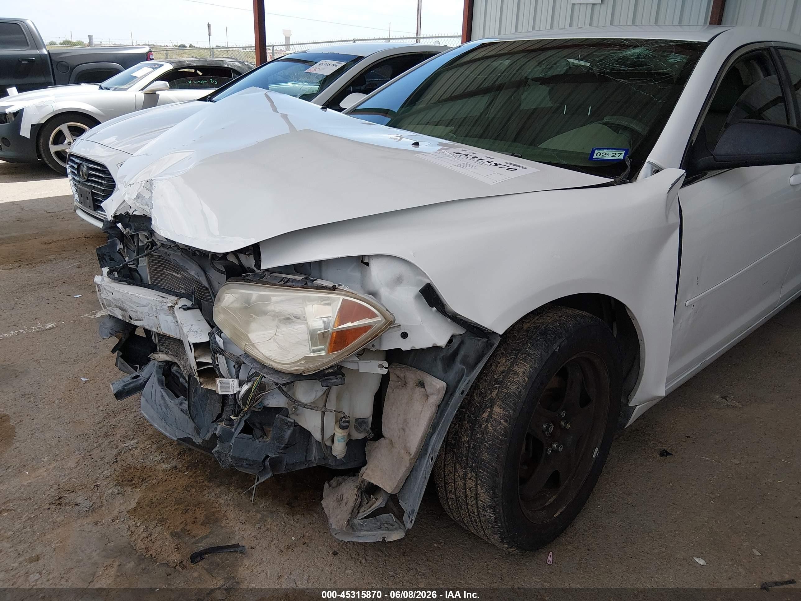 2012 Chevrolet Malibu Ls White vin: 1G1ZB5E01CF235881