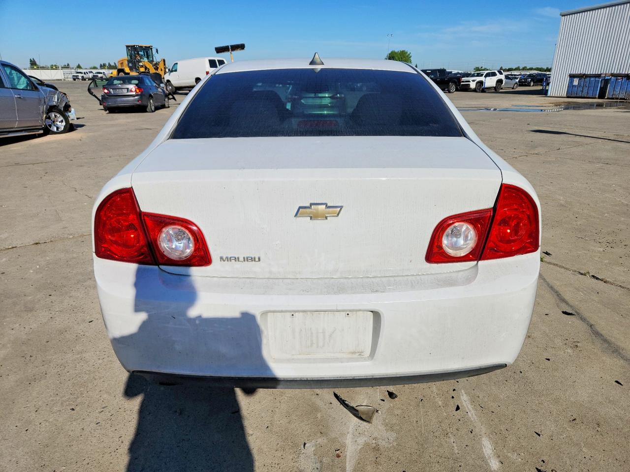 2012 Chevrolet Malibu Ls White vin: 1G1ZB5E01CF245715