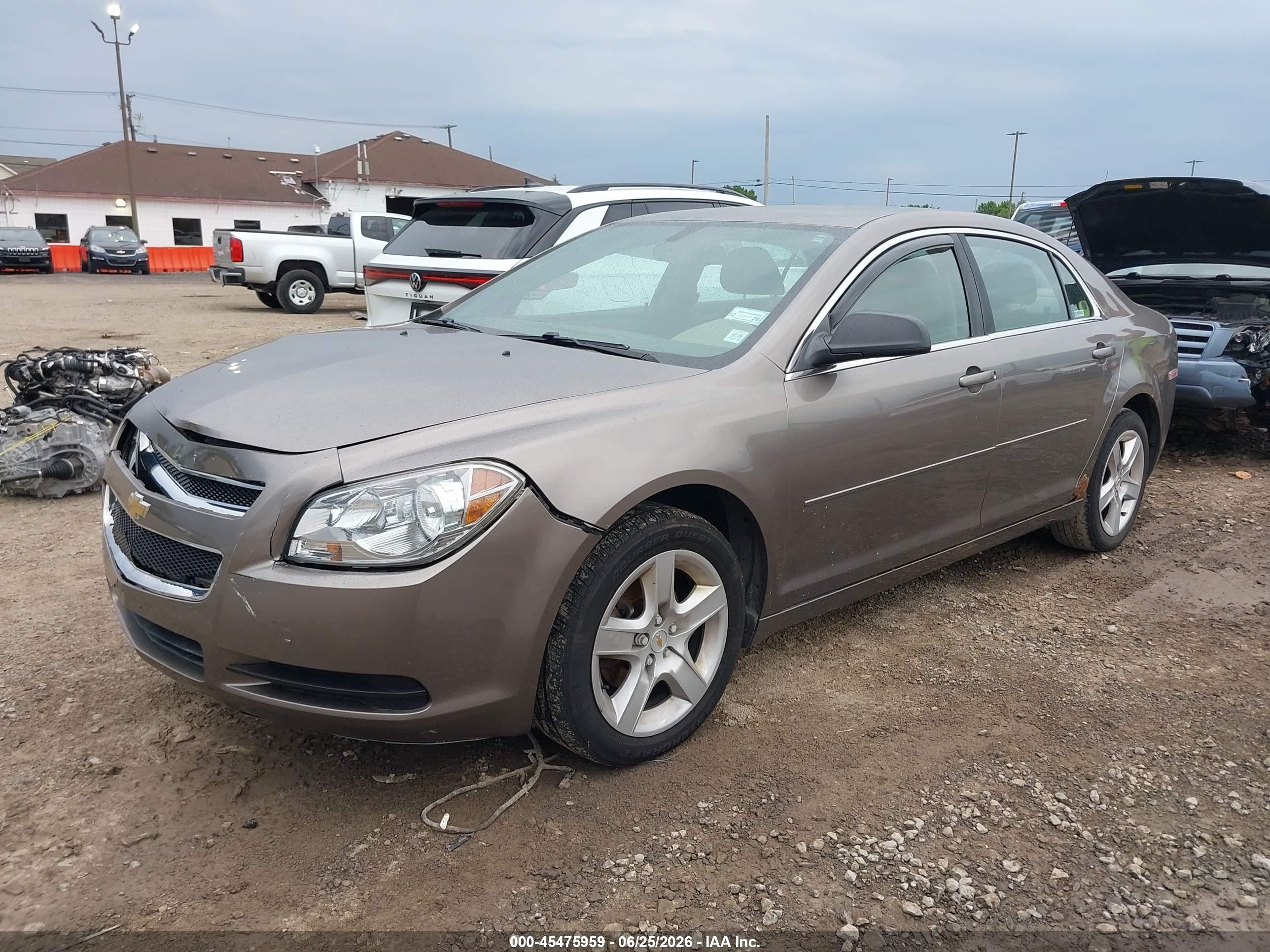 2012 Chevrolet Malibu Ls Tan vin: 1G1ZB5E01CF263003