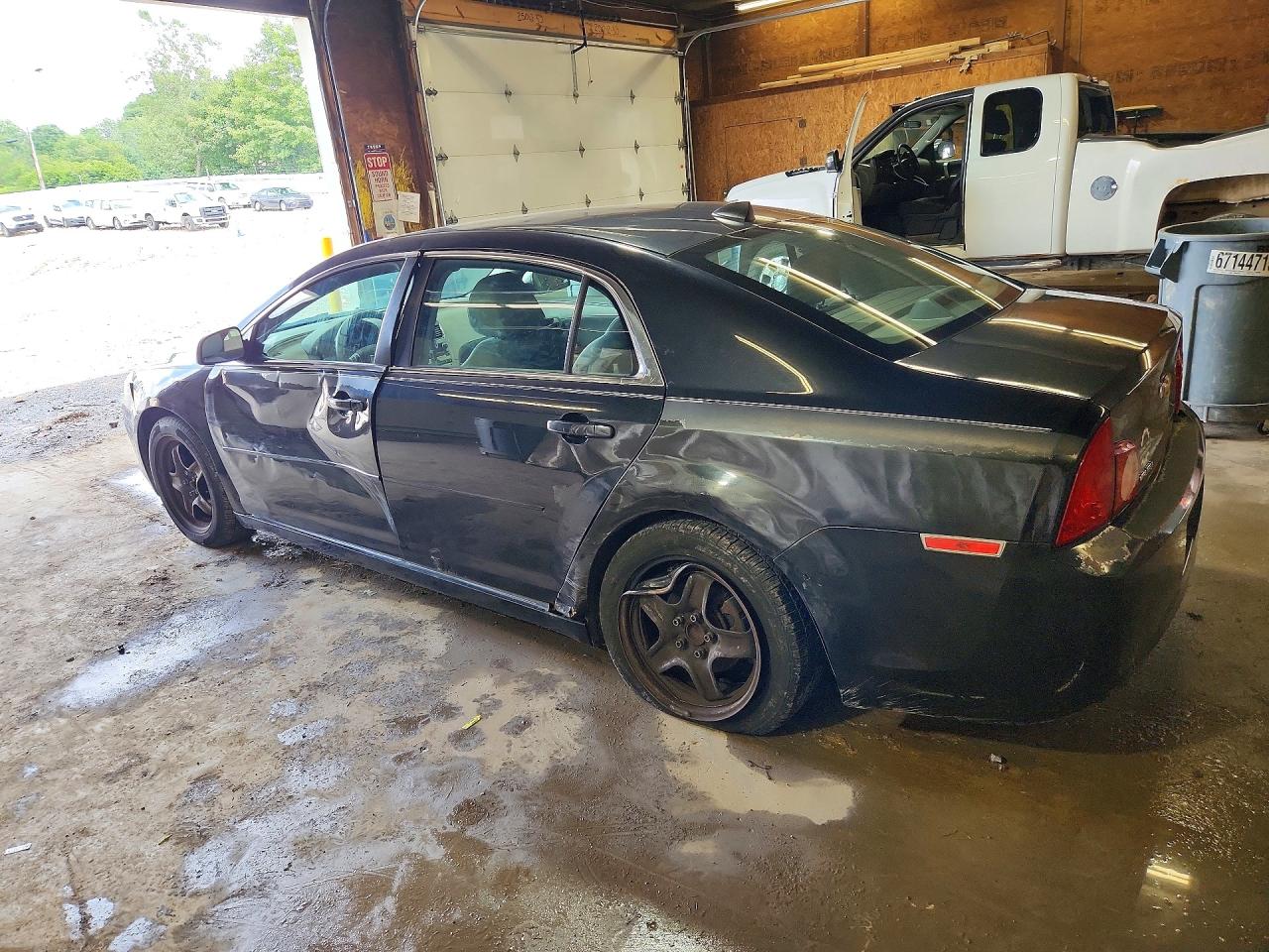 2012 Chevrolet Malibu Ls Black vin: 1G1ZB5E02CF184391
