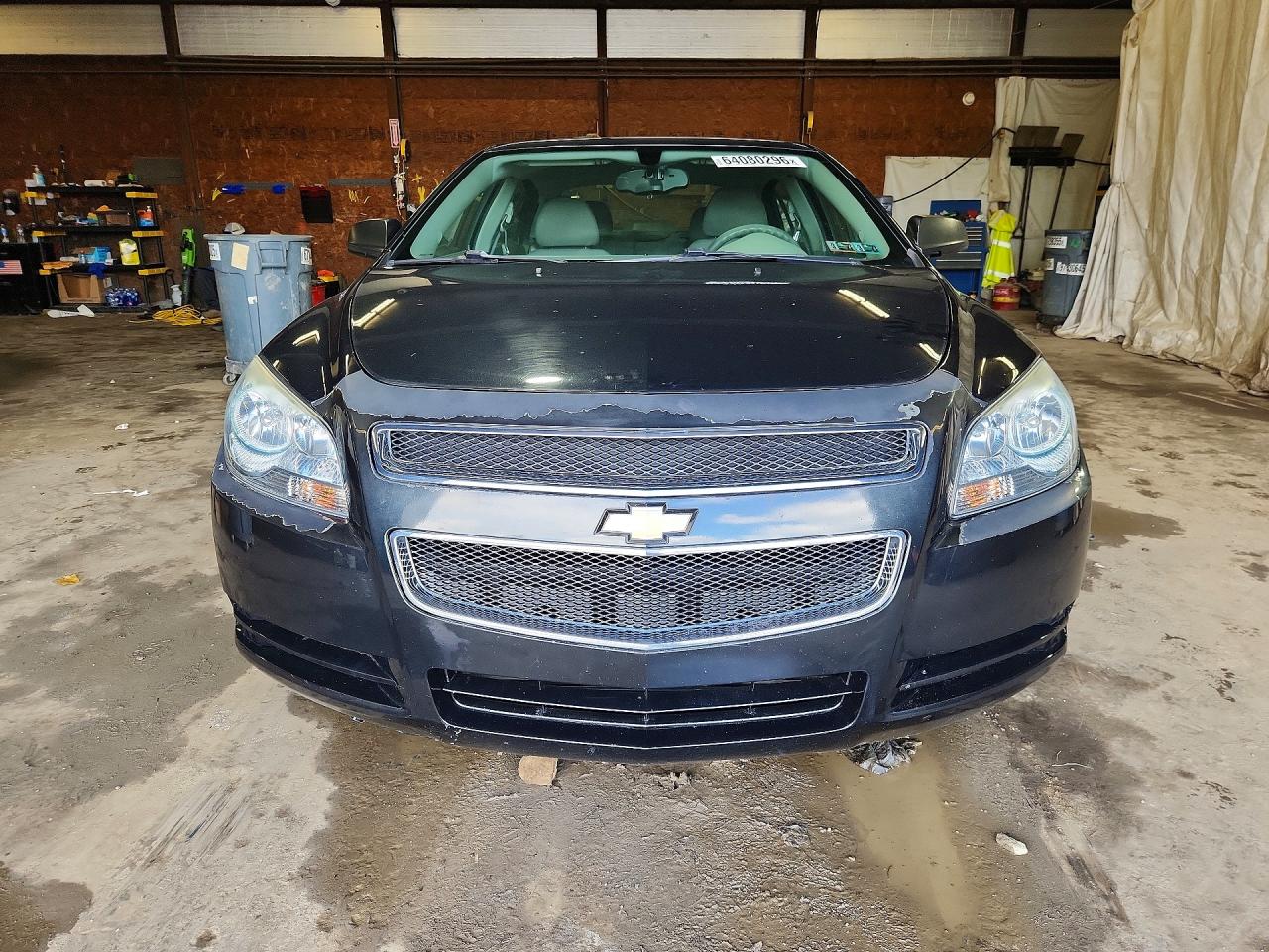 2012 Chevrolet Malibu Ls Black vin: 1G1ZB5E02CF184391