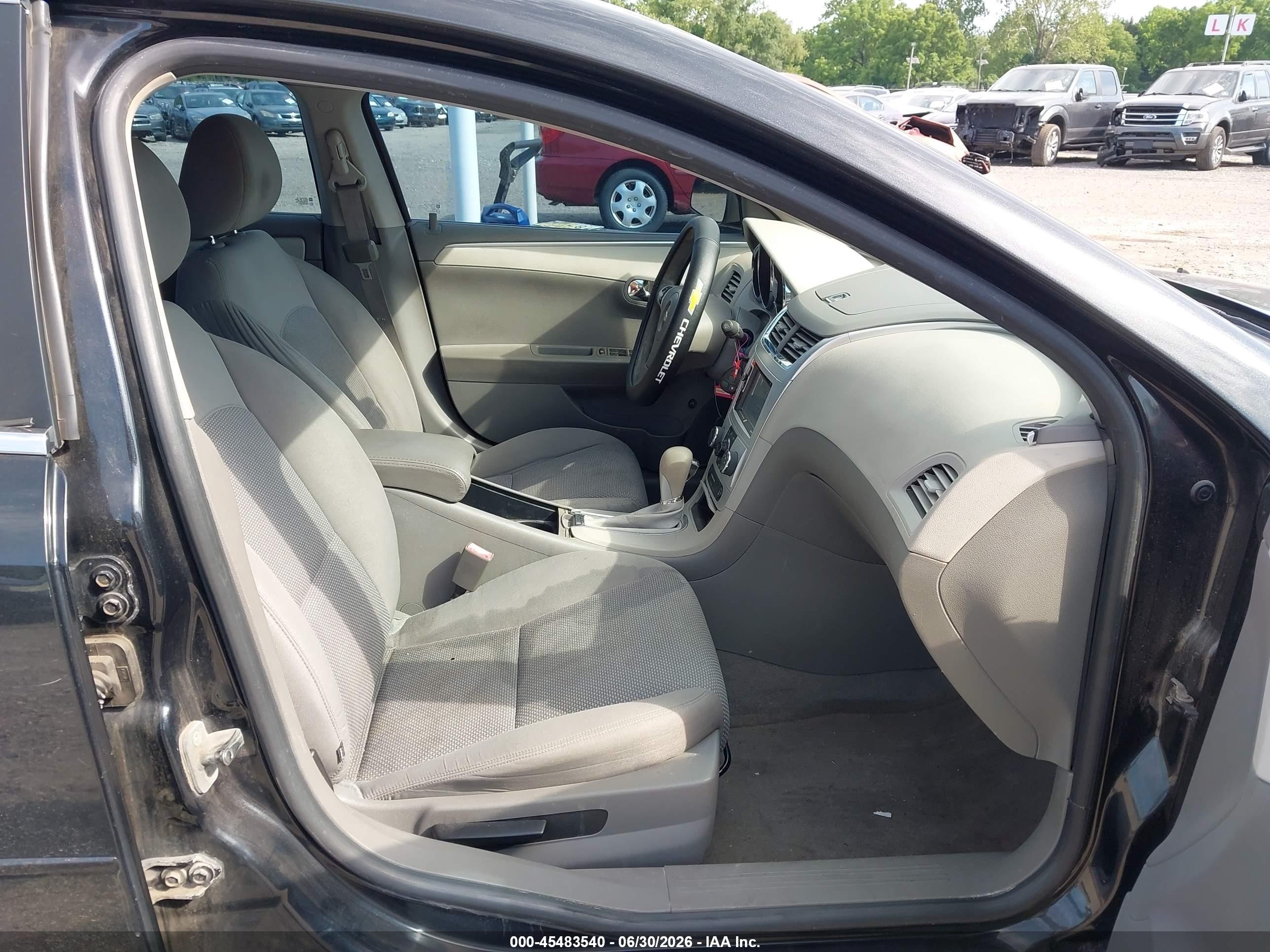 2012 Chevrolet Malibu Ls Черный vin: 1G1ZB5E02CF207684