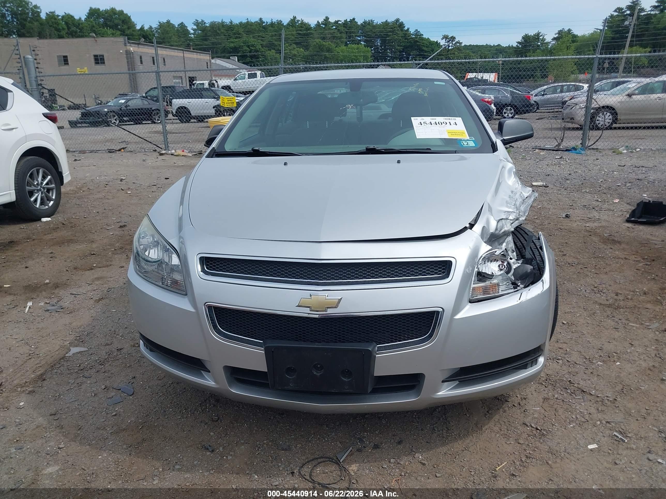 2012 Chevrolet Malibu Ls Silver vin: 1G1ZB5E02CF231127
