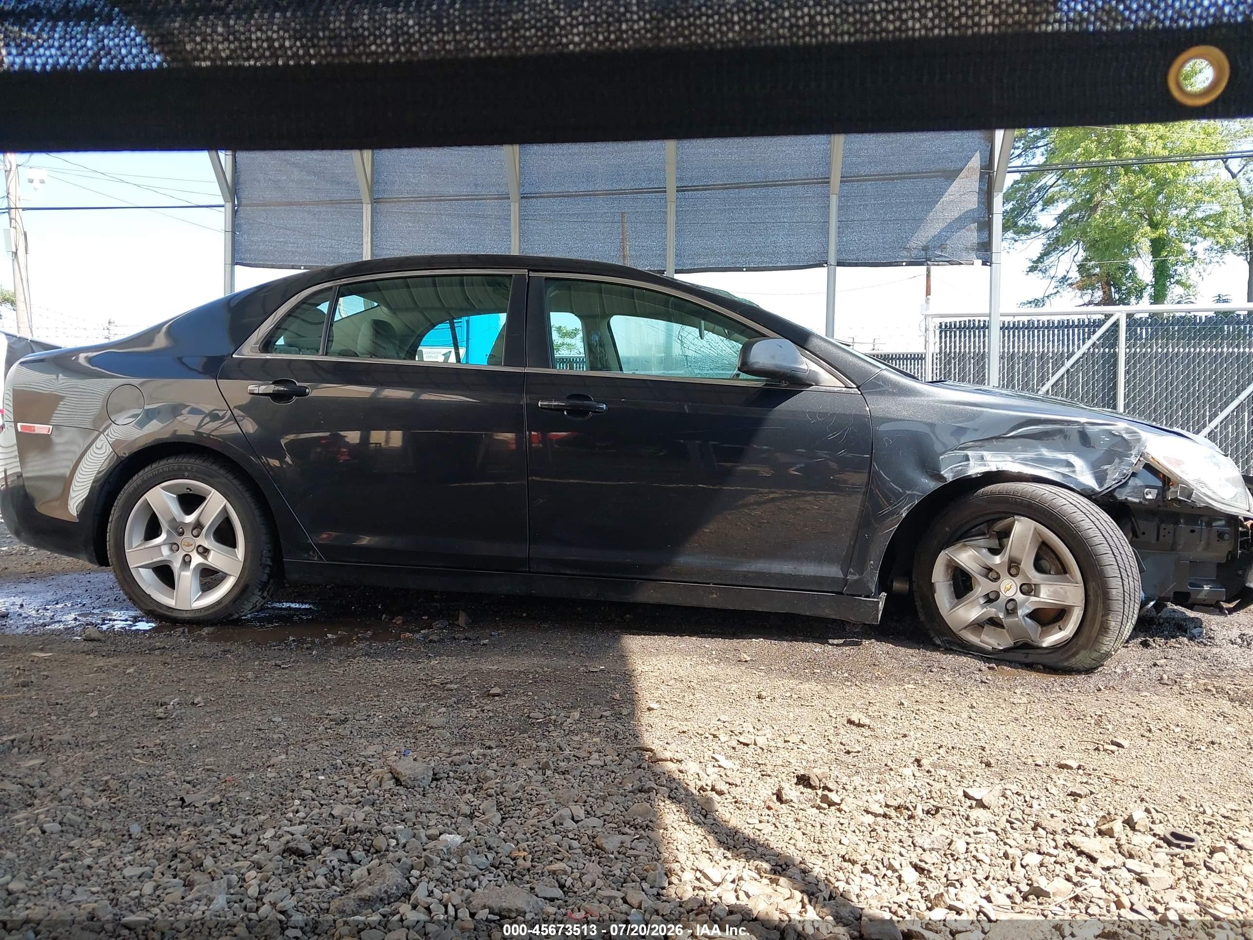 2012 Chevrolet Malibu Ls Black vin: 1G1ZB5E02CF241558