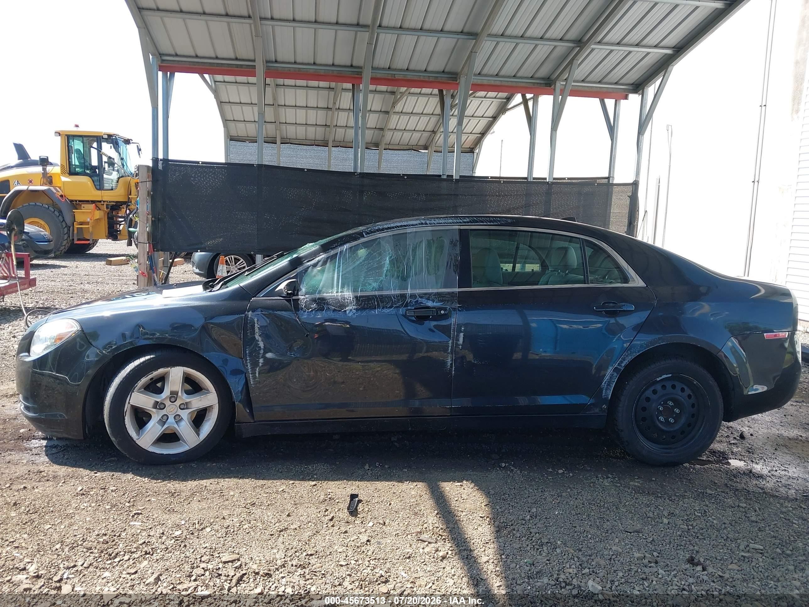 2012 Chevrolet Malibu Ls Black vin: 1G1ZB5E02CF241558