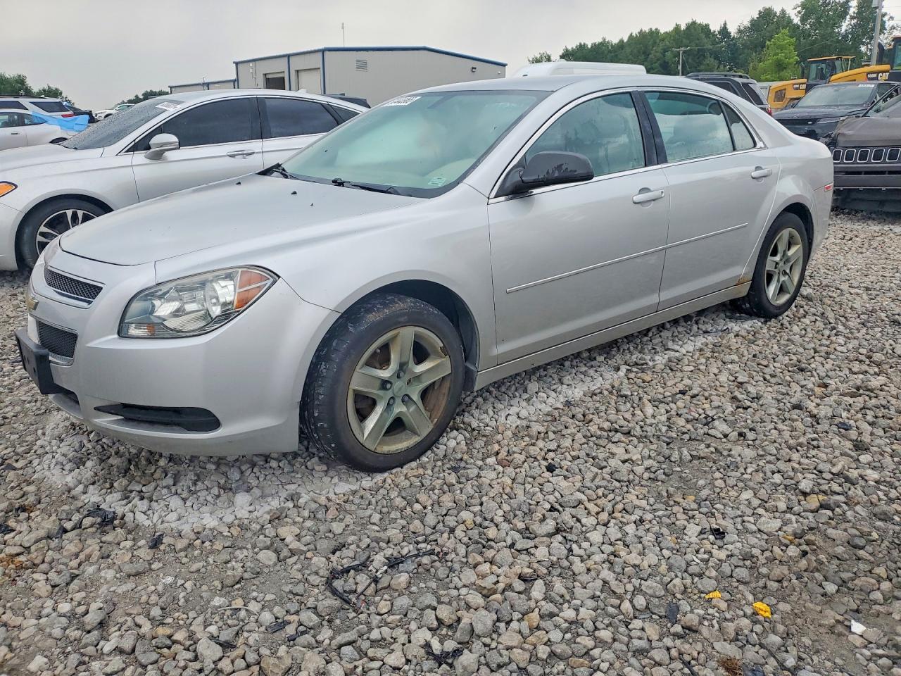2012 Chevrolet Malibu Ls Silver vin: 1G1ZB5E02CF342485