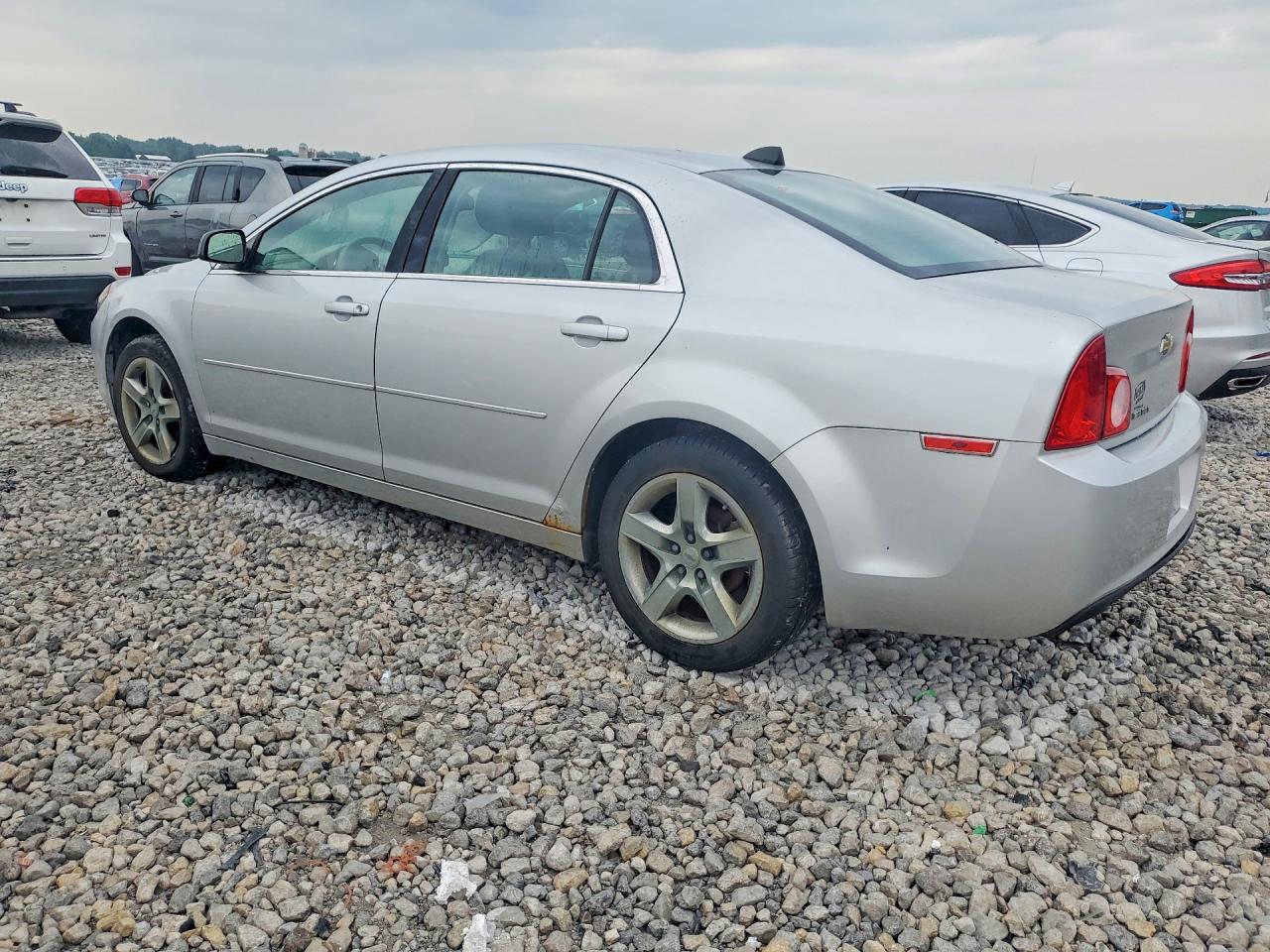 2012 Chevrolet Malibu Ls Silver vin: 1G1ZB5E02CF342485