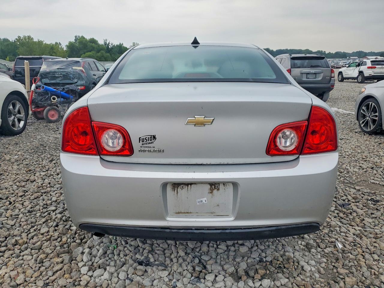 2012 Chevrolet Malibu Ls Silver vin: 1G1ZB5E02CF342485