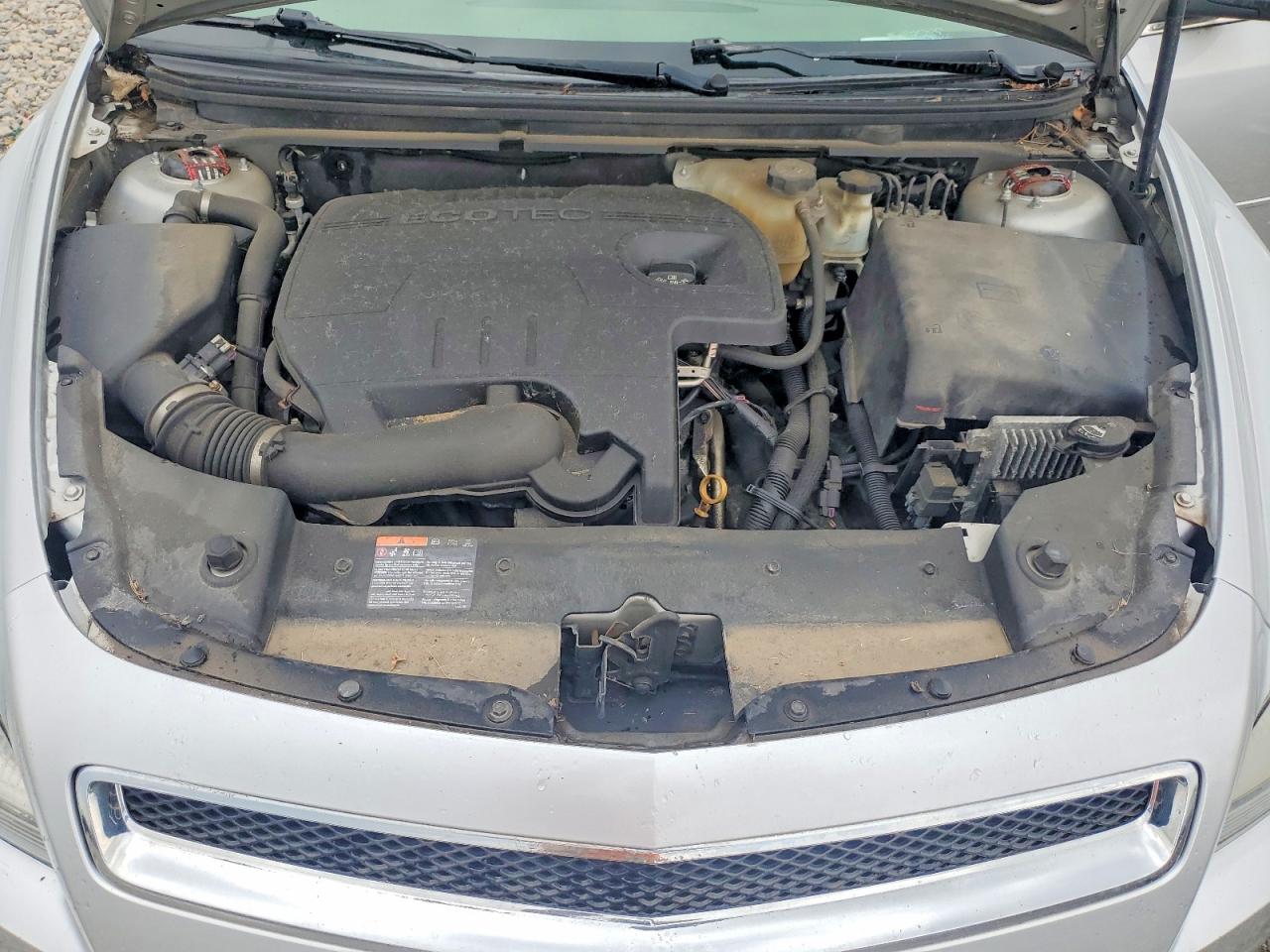 2012 Chevrolet Malibu Ls Silver vin: 1G1ZB5E02CF342485