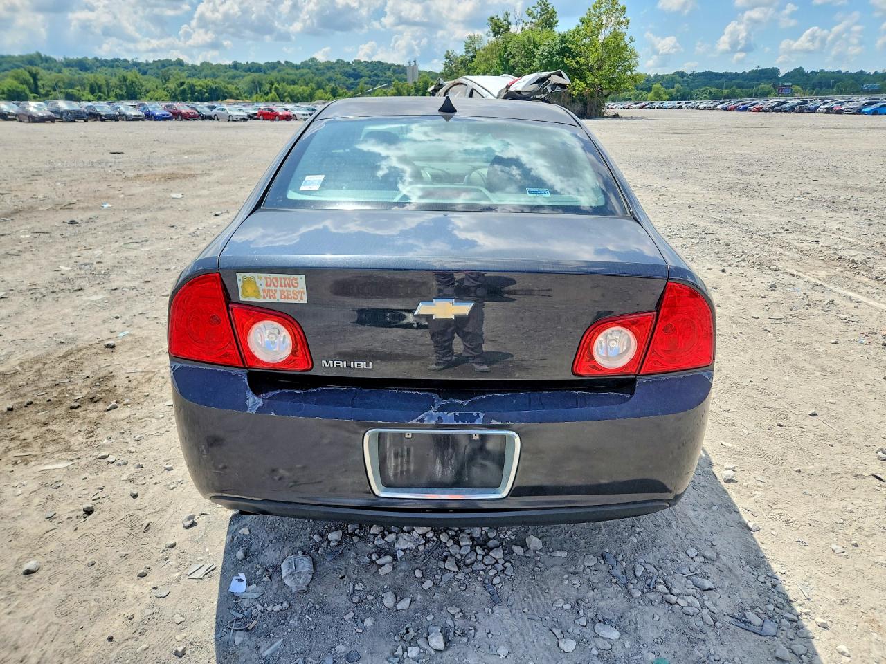 2012 Chevrolet Malibu Ls Charcoal vin: 1G1ZB5E03CF174338