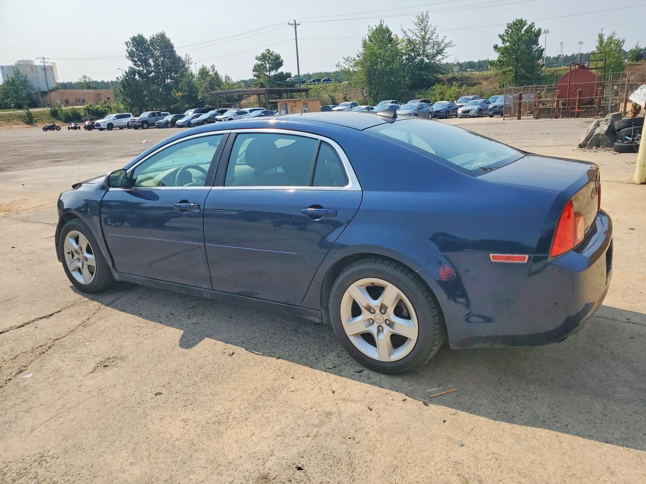 2012 Chevrolet Malibu Ls Blue vin: 1G1ZB5E03CF252178