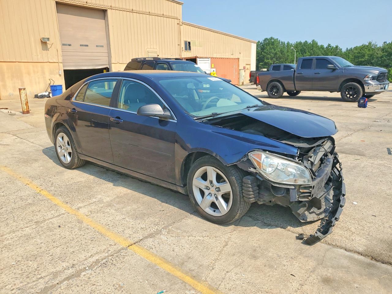 2012 Chevrolet Malibu Ls Blue vin: 1G1ZB5E03CF252178
