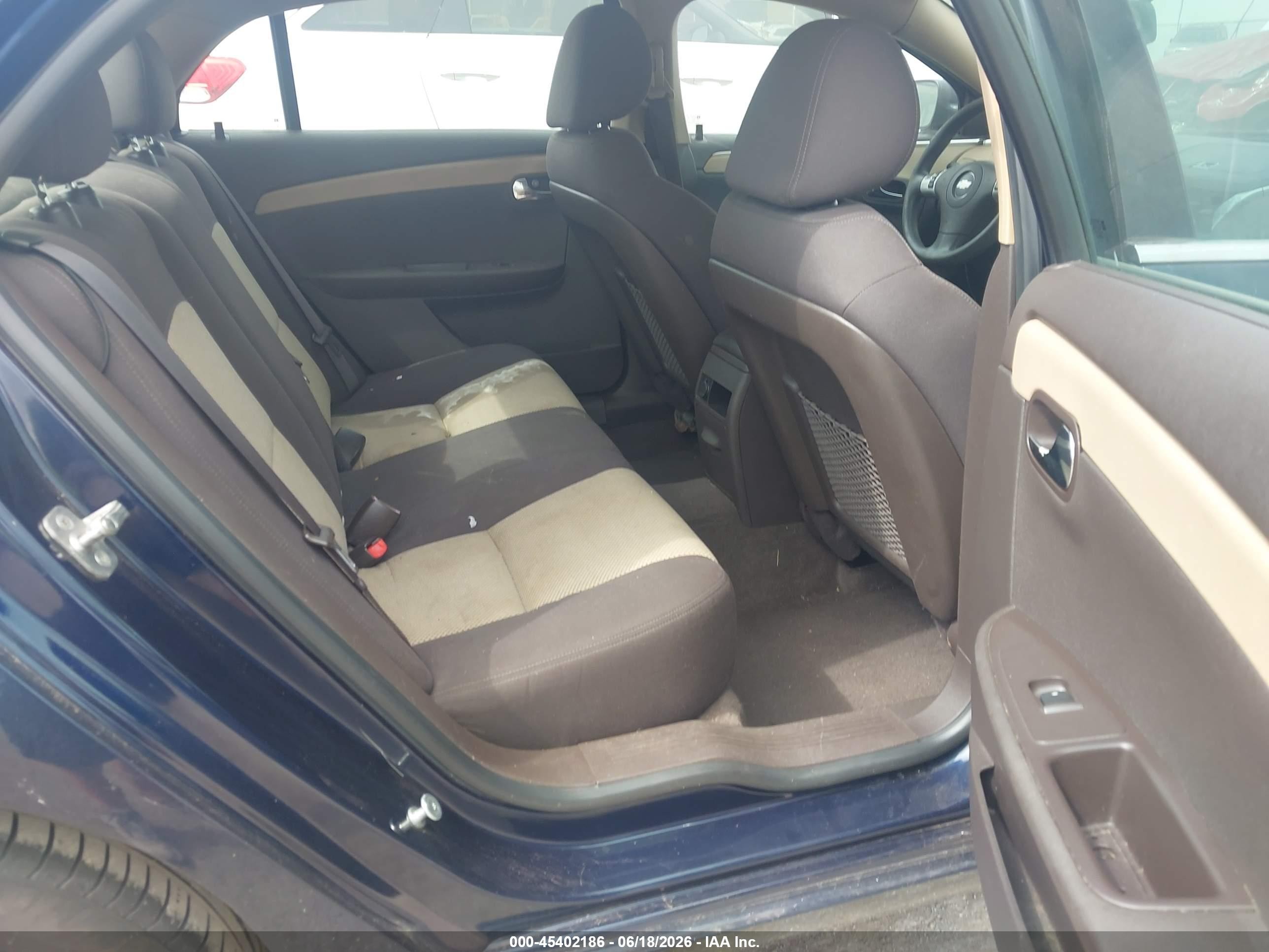 2012 Chevrolet Malibu Ls Blue vin: 1G1ZB5E03CF292969