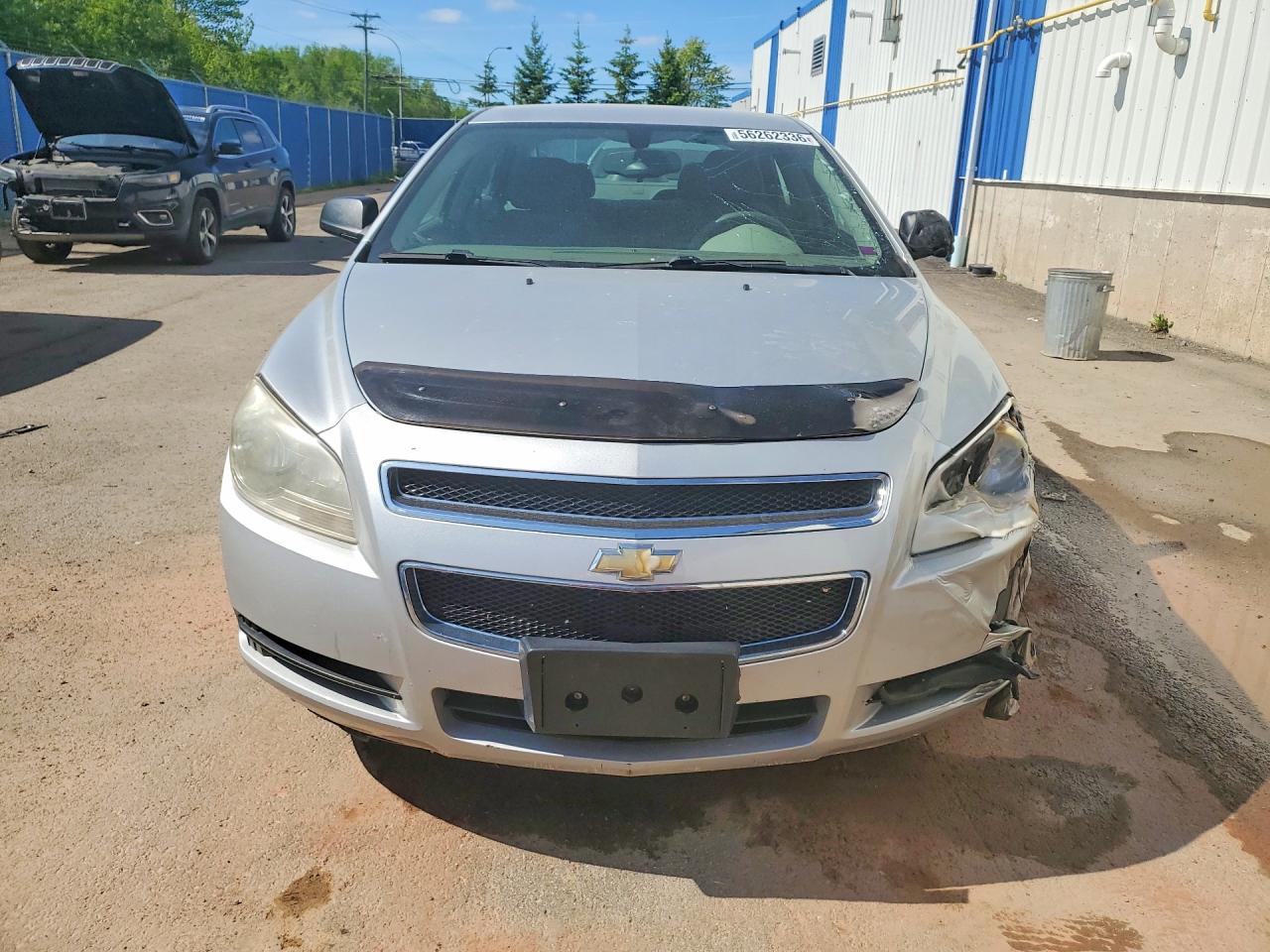 2010 Chevrolet Malibu Ls Silver vin: 1G1ZB5E04AF213760