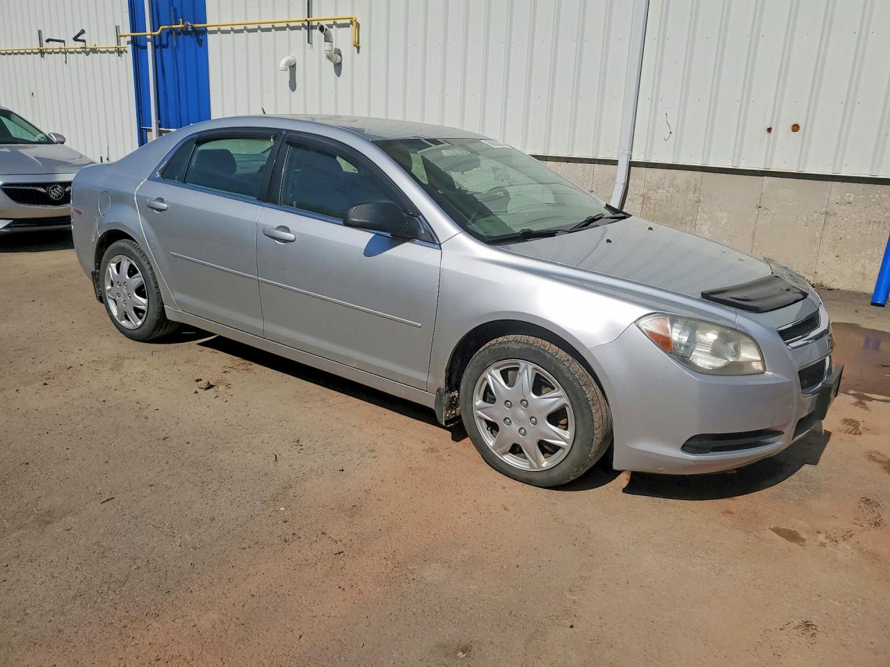 2010 Chevrolet Malibu Ls Silver vin: 1G1ZB5E04AF213760