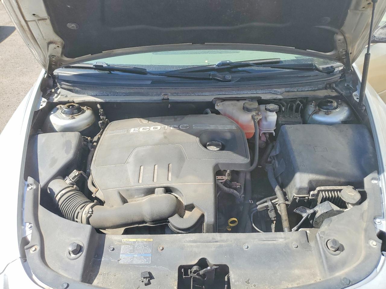 2010 Chevrolet Malibu Ls Silver vin: 1G1ZB5E04AF213760