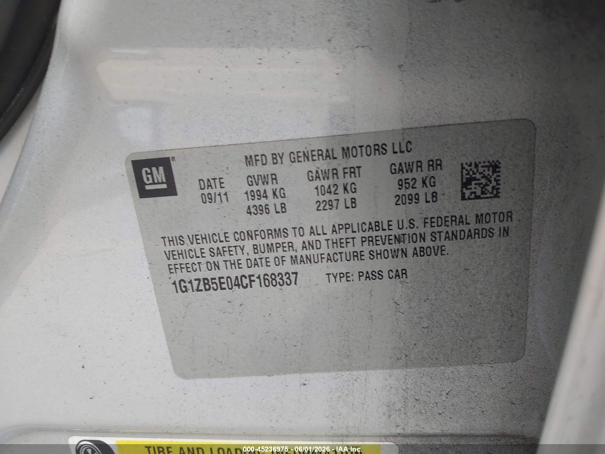 2012 Chevrolet Malibu Ls Silver vin: 1G1ZB5E04CF168337