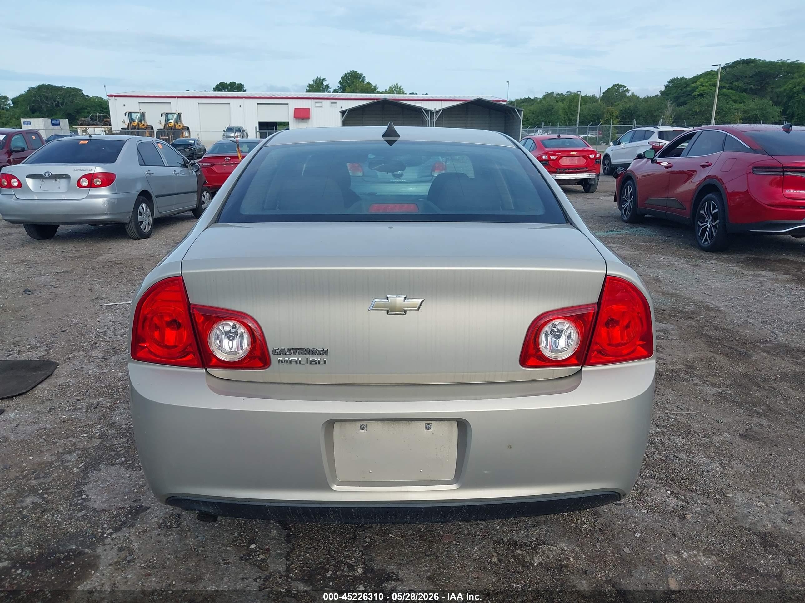 2012 Chevrolet Malibu Ls Beige vin: 1G1ZB5E04CF177281