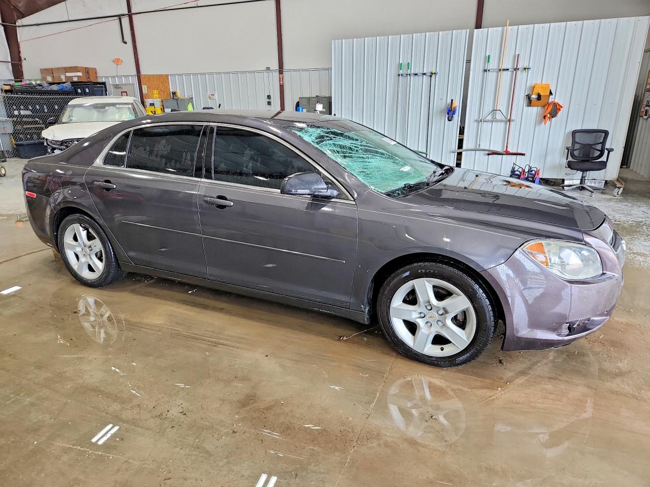 2012 Chevrolet Malibu Ls Gray vin: 1G1ZB5E04CF249550