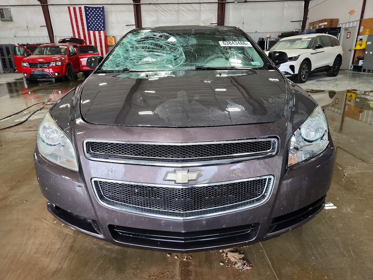 2012 Chevrolet Malibu Ls Gray vin: 1G1ZB5E04CF249550