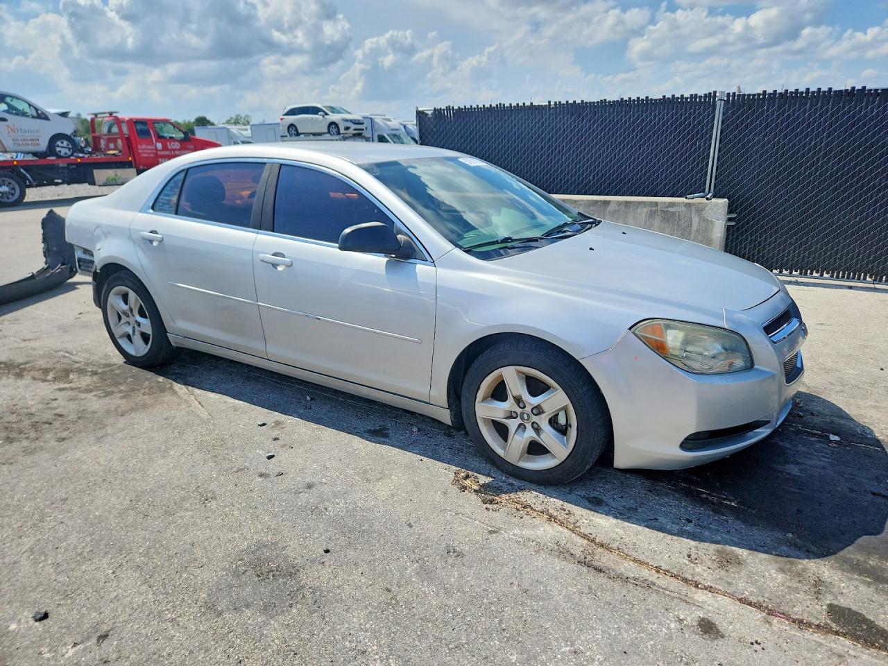 2012 Chevrolet Malibu Ls Silver vin: 1G1ZB5E04CF286968