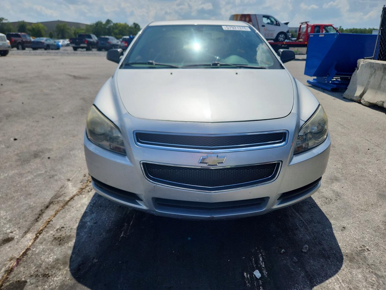 2012 Chevrolet Malibu Ls Silver vin: 1G1ZB5E04CF286968
