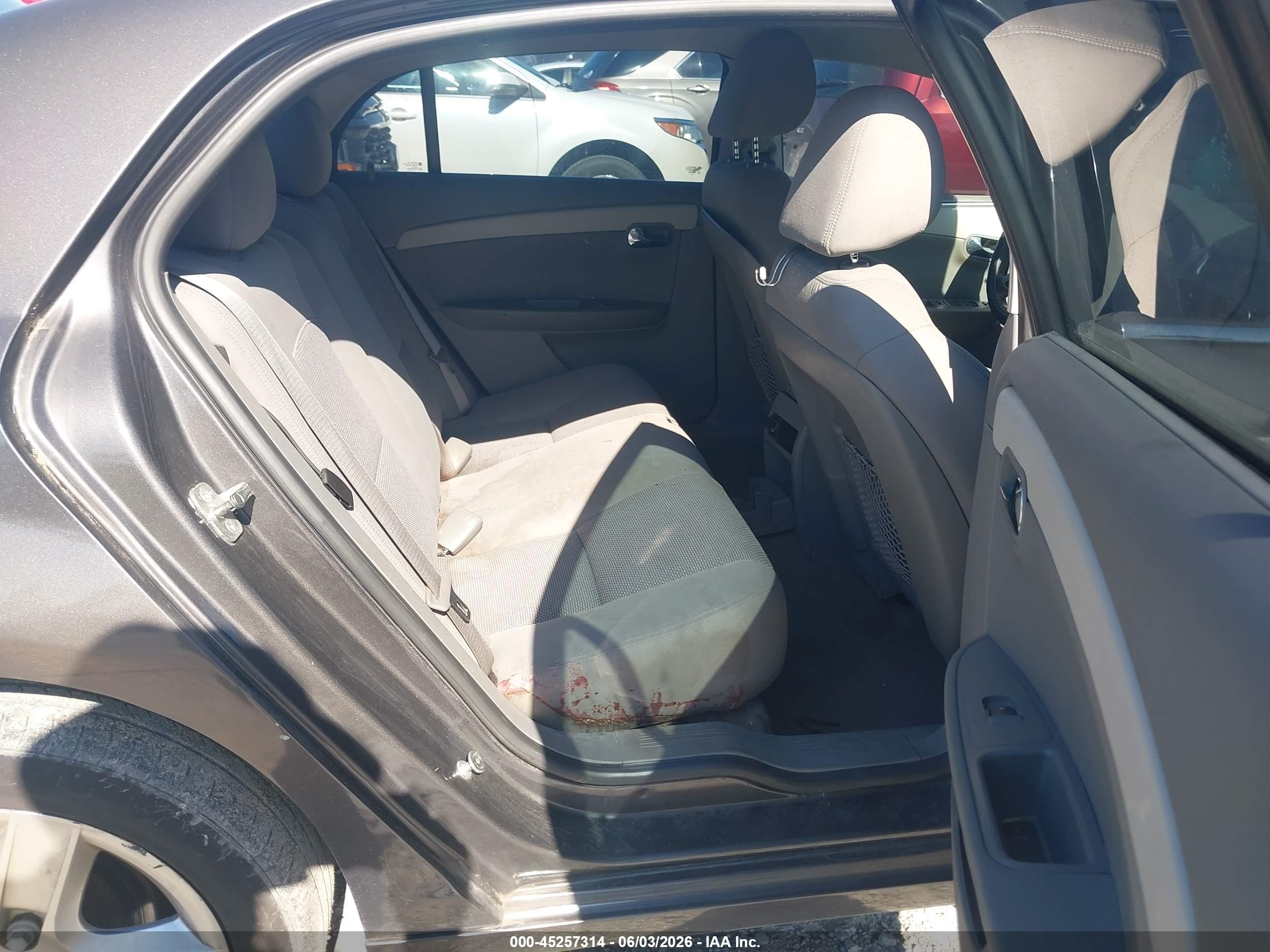 2012 Chevrolet Malibu Ls Gray vin: 1G1ZB5E04CF287201