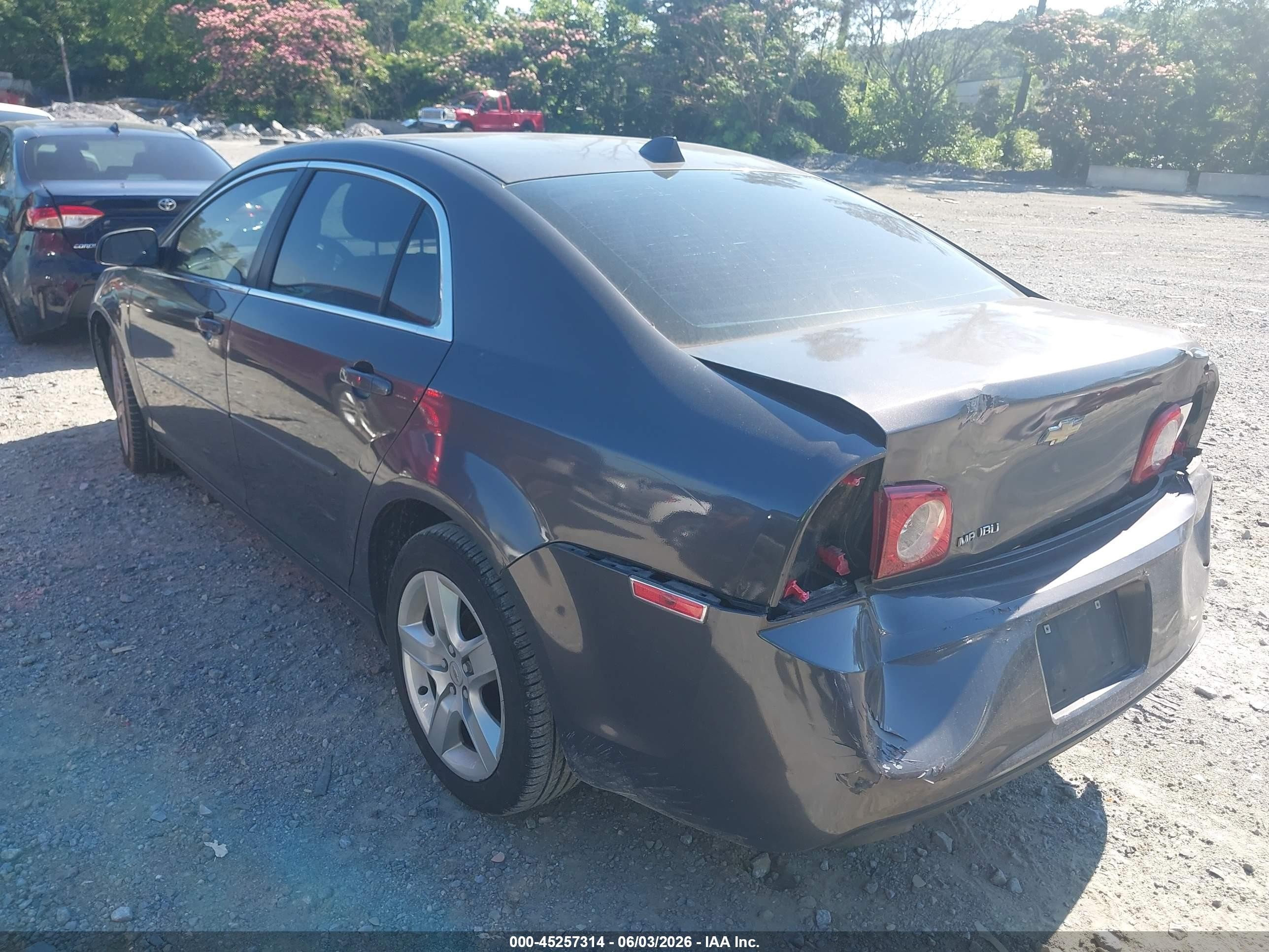 2012 Chevrolet Malibu Ls Gray vin: 1G1ZB5E04CF287201