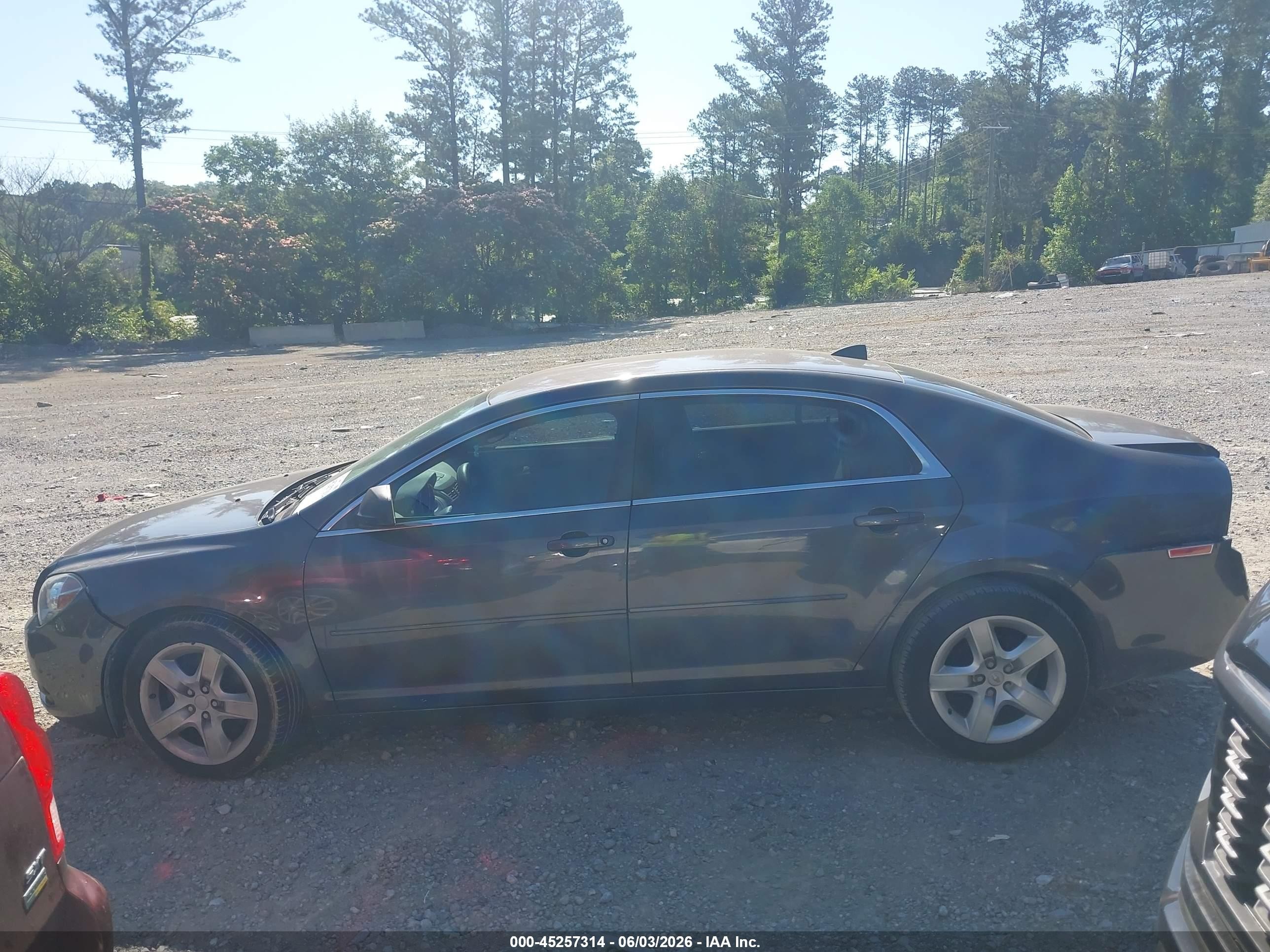 2012 Chevrolet Malibu Ls Gray vin: 1G1ZB5E04CF287201