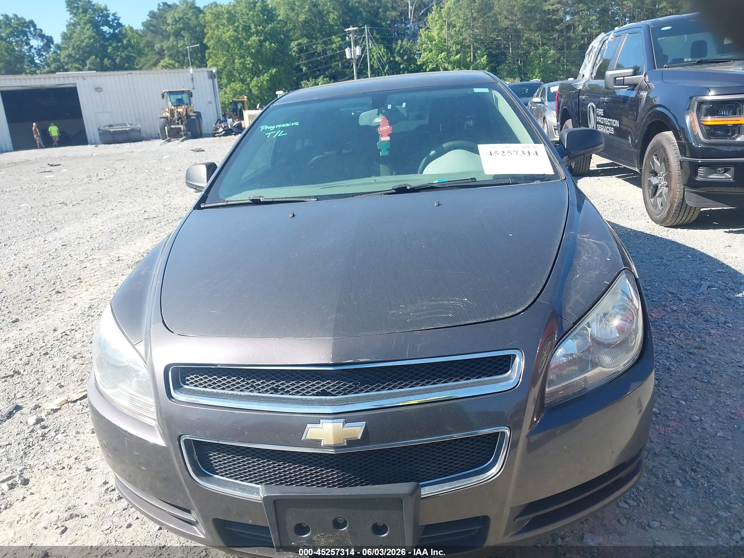 2012 Chevrolet Malibu Ls Gray vin: 1G1ZB5E04CF287201