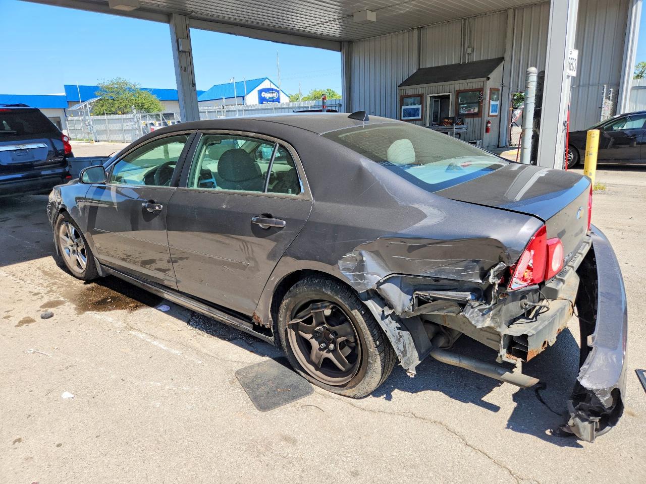 2012 Chevrolet Malibu Ls Gray vin: 1G1ZB5E04CF336008