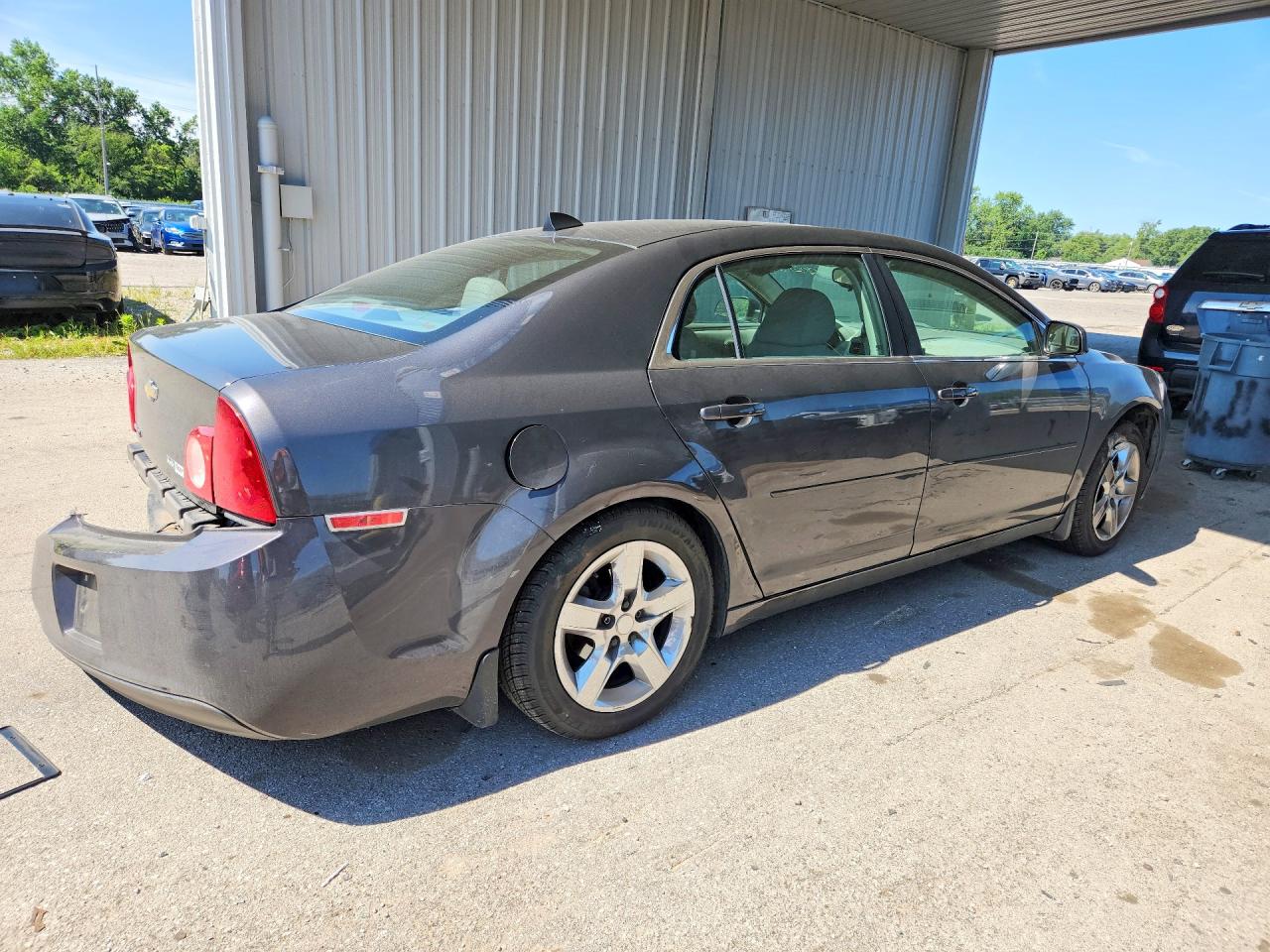 2012 Chevrolet Malibu Ls Gray vin: 1G1ZB5E04CF336008