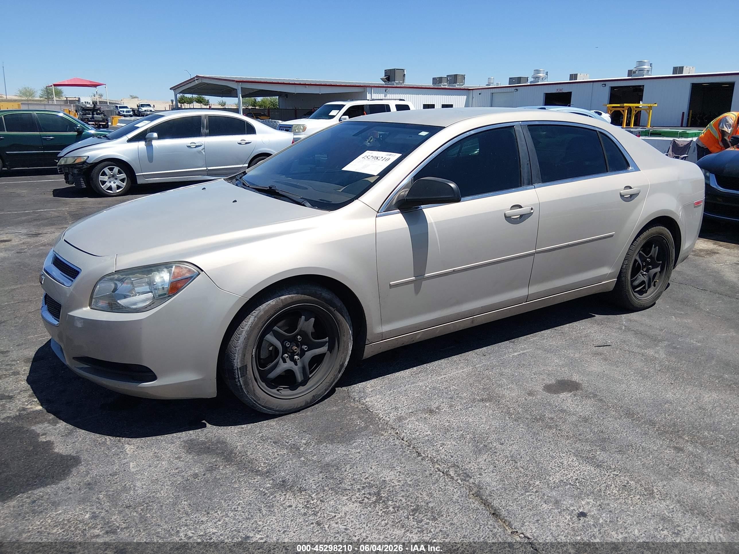 2012 Chevrolet Malibu Ls Champagne vin: 1G1ZB5E05CF113217