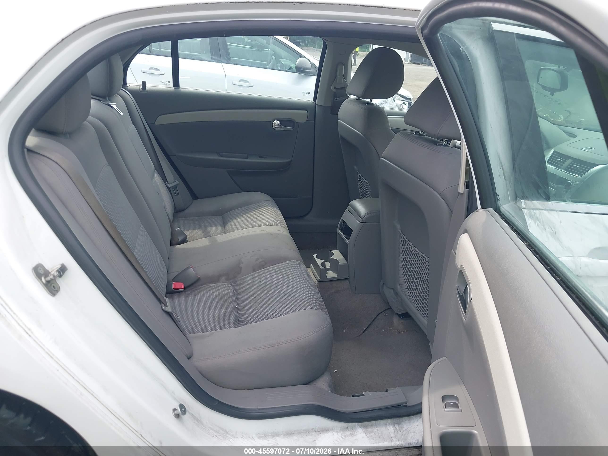 2012 Chevrolet Malibu Ls White vin: 1G1ZB5E05CF177662